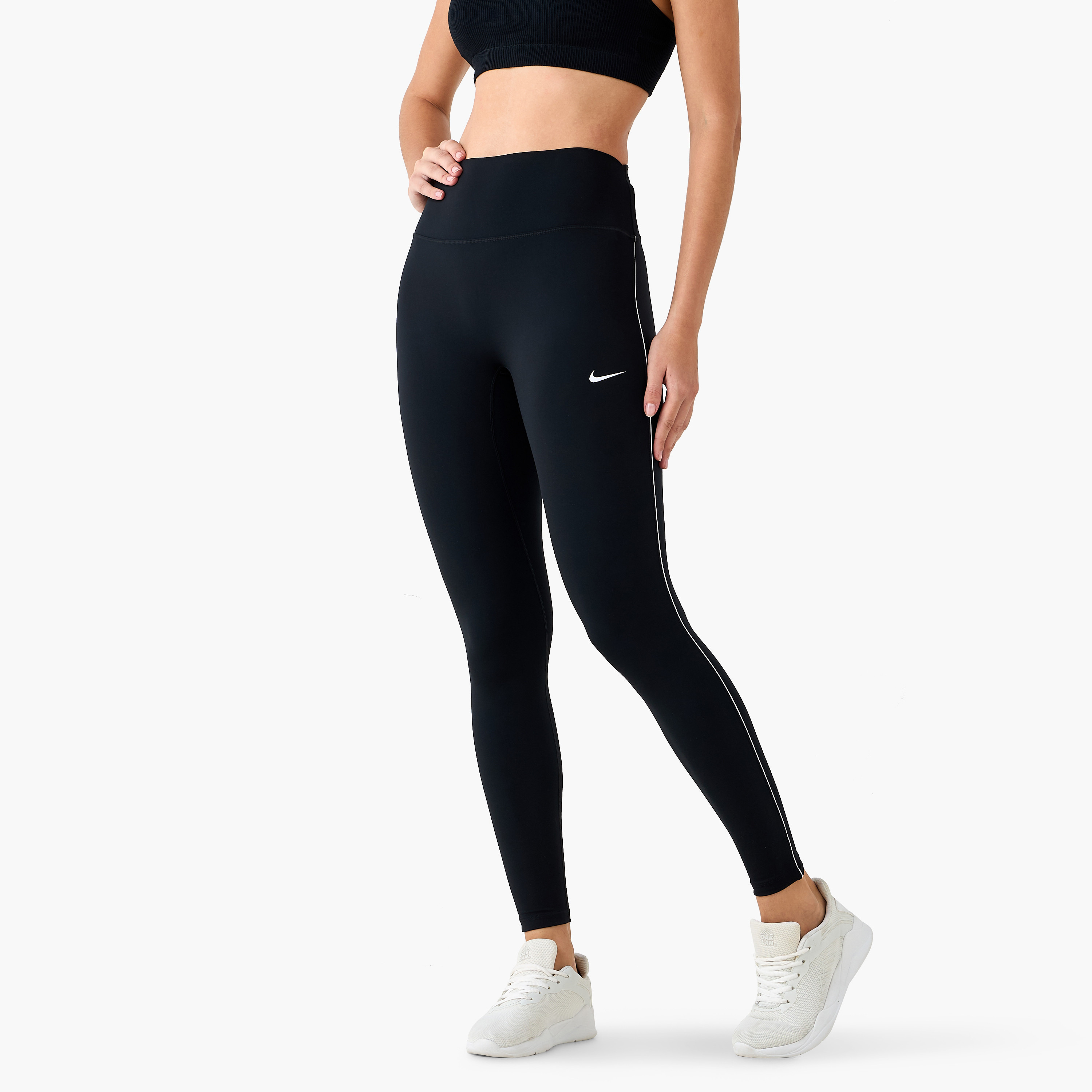 جوارب نايكي النسائية Dri-FIT ساعة واحدة - إصدار USM Gloves NKIH4065 | OE-women-clothing-sportswearandactivewear-bottoms-leggings-image-1