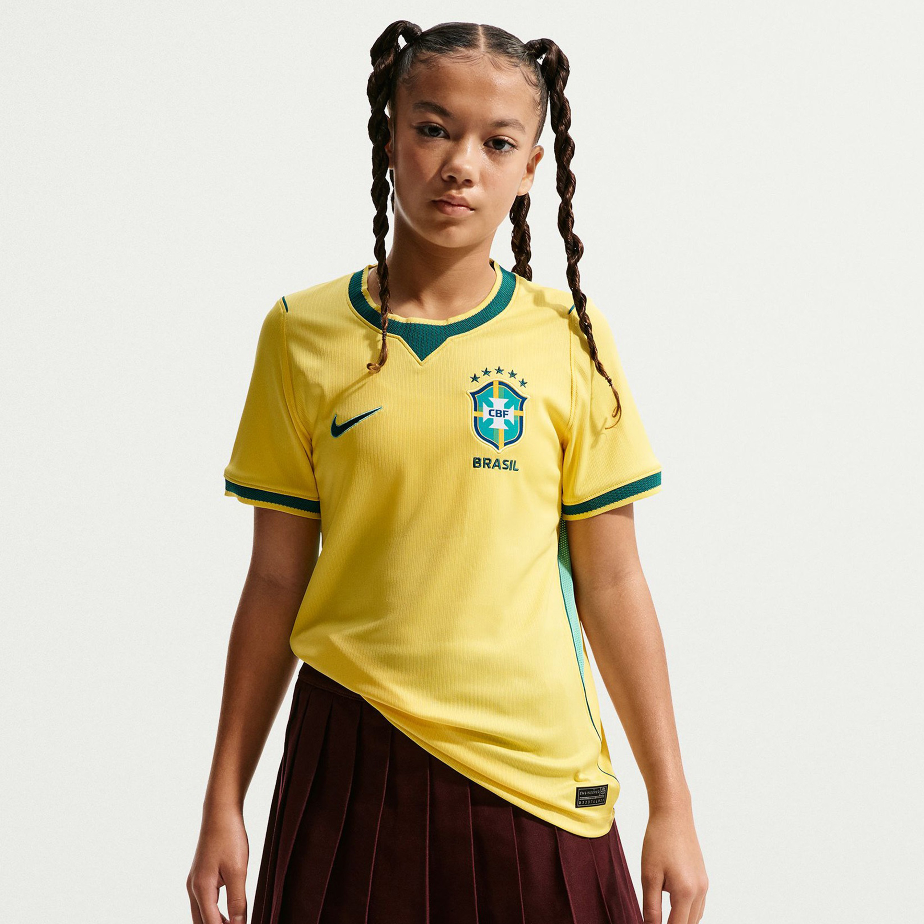 Nike Kids Brazil 2026 Home Jersey-boys-clothing-sportswear-tops-image-1