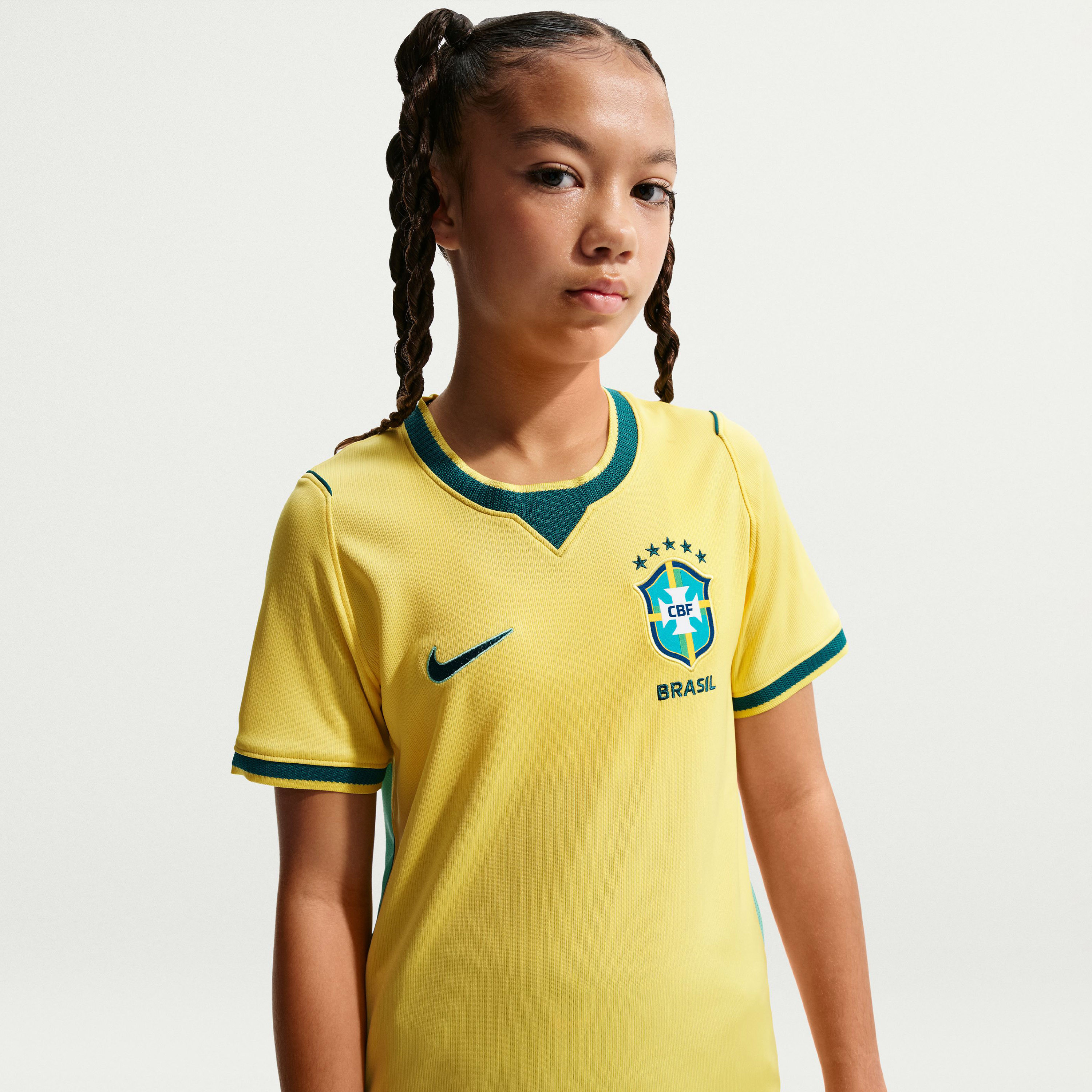 Nike Kids Brazil 2026 Home Jersey-boys-clothing-sportswear-tops-image-2