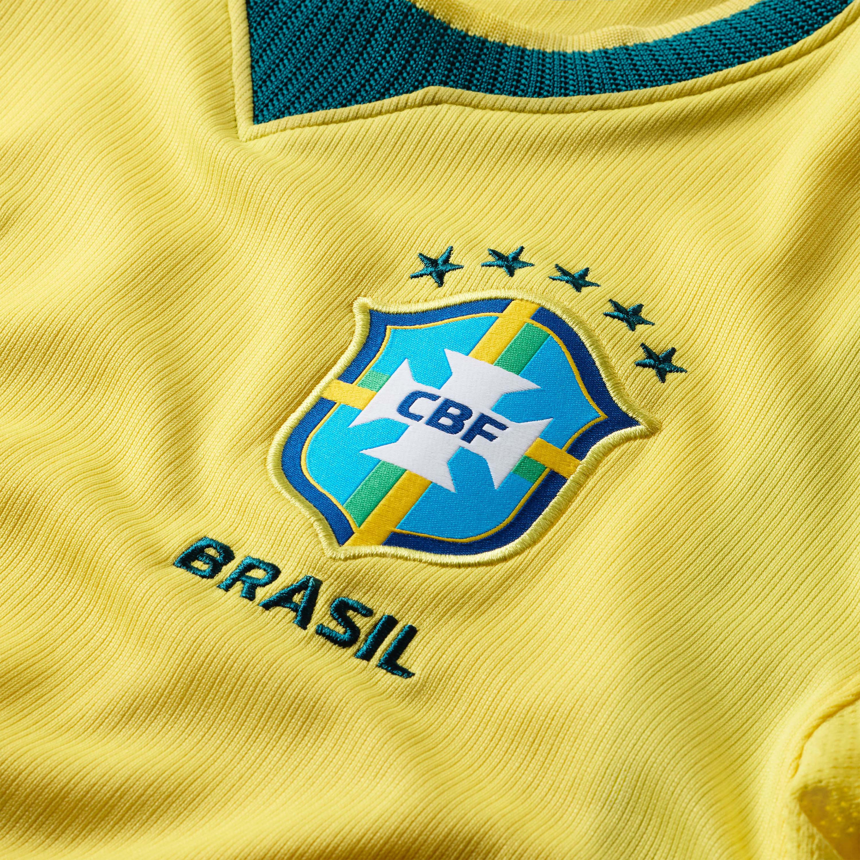 نايكي - قميص منتخب البرازيل للأطفال 2026 الأساسي-boys-clothing-sportswear-tops-image-3