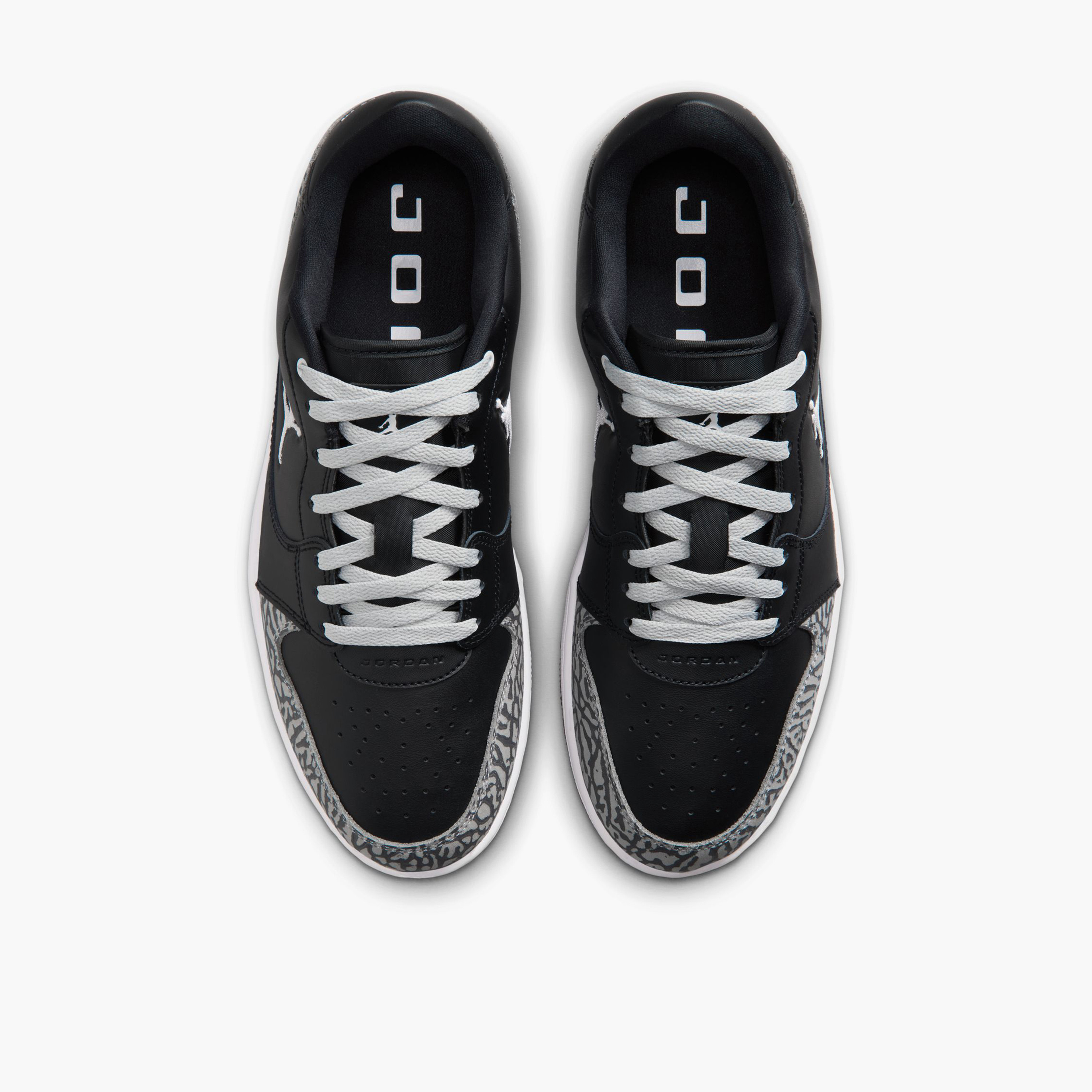 Nike Men's JORDAN COURT CONNECT LOW SE Lace-Up Low-Ankle Sneakers-sports-men-shoes-image-4