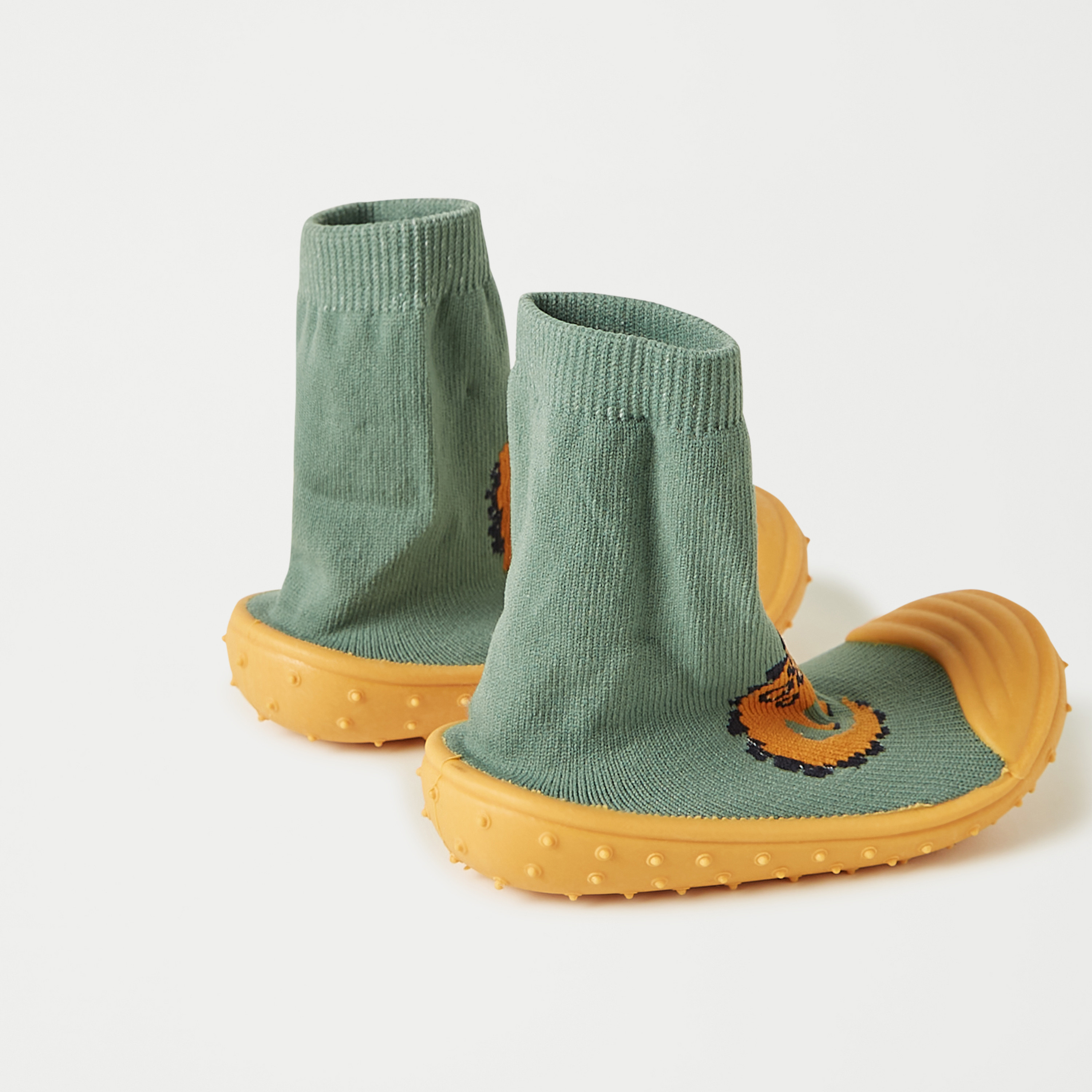 بوت سنيكرز بطبعات ديناصور من جونيورز-baby-boys-shoes-booties-image-4