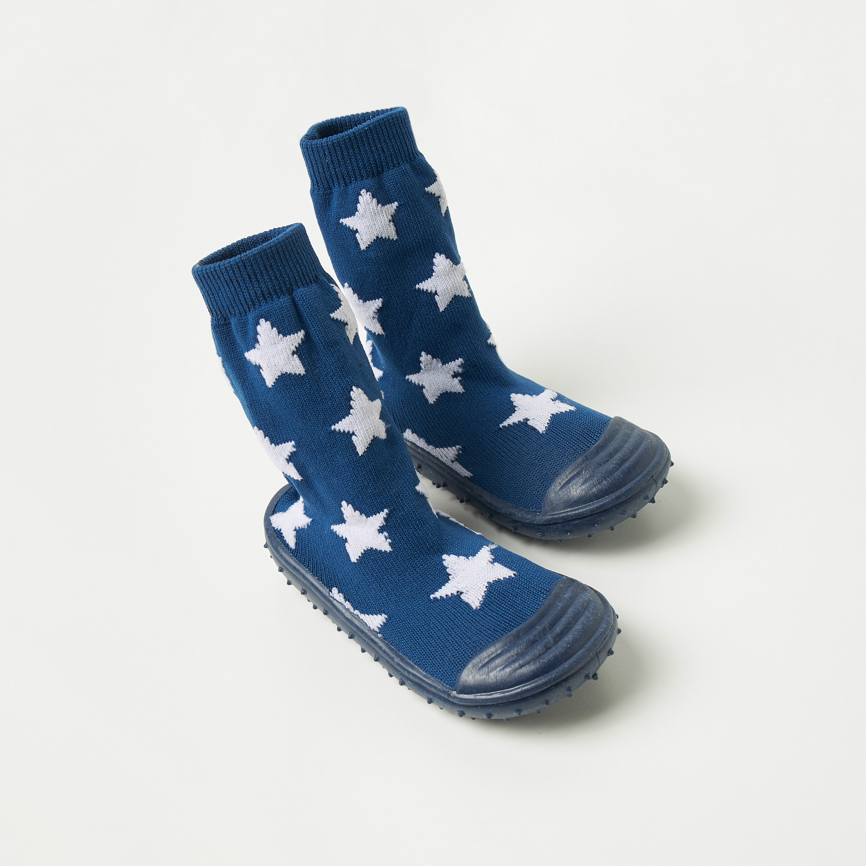 Juniors Printed Sneaker Booties-baby-boys-shoes-closedshoes-image-2