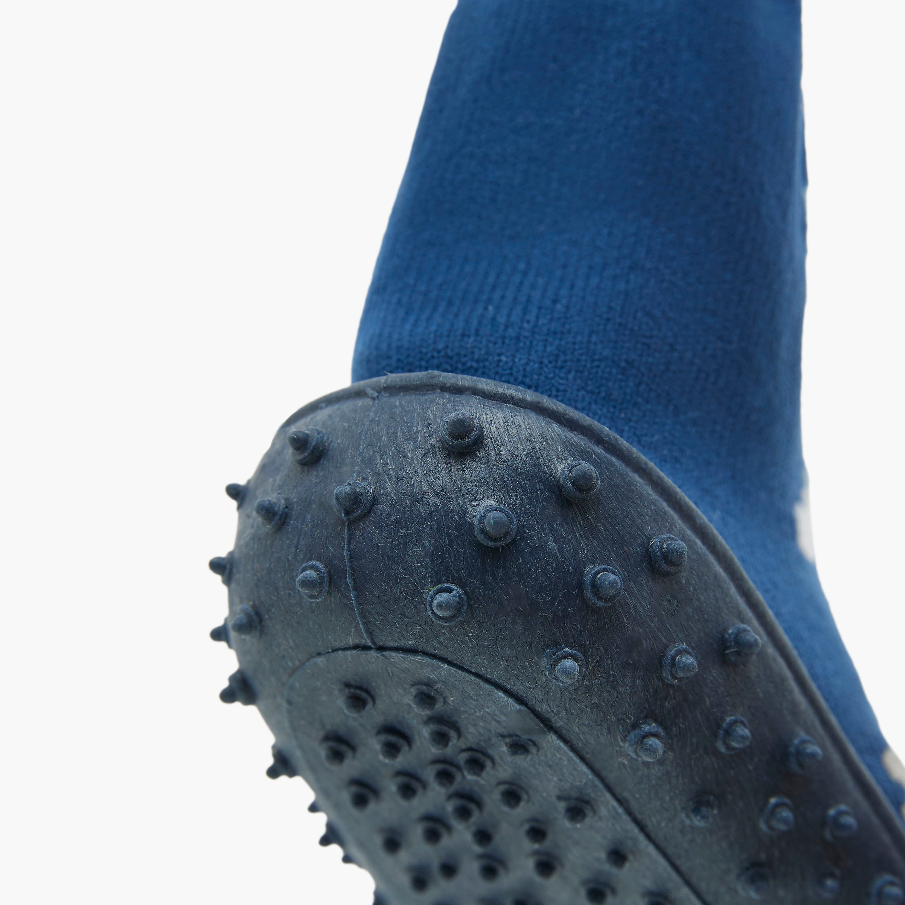 Juniors Teddy Bear Detail Slip-On Sneaker Booties-baby-boys-shoes-booties-image-5