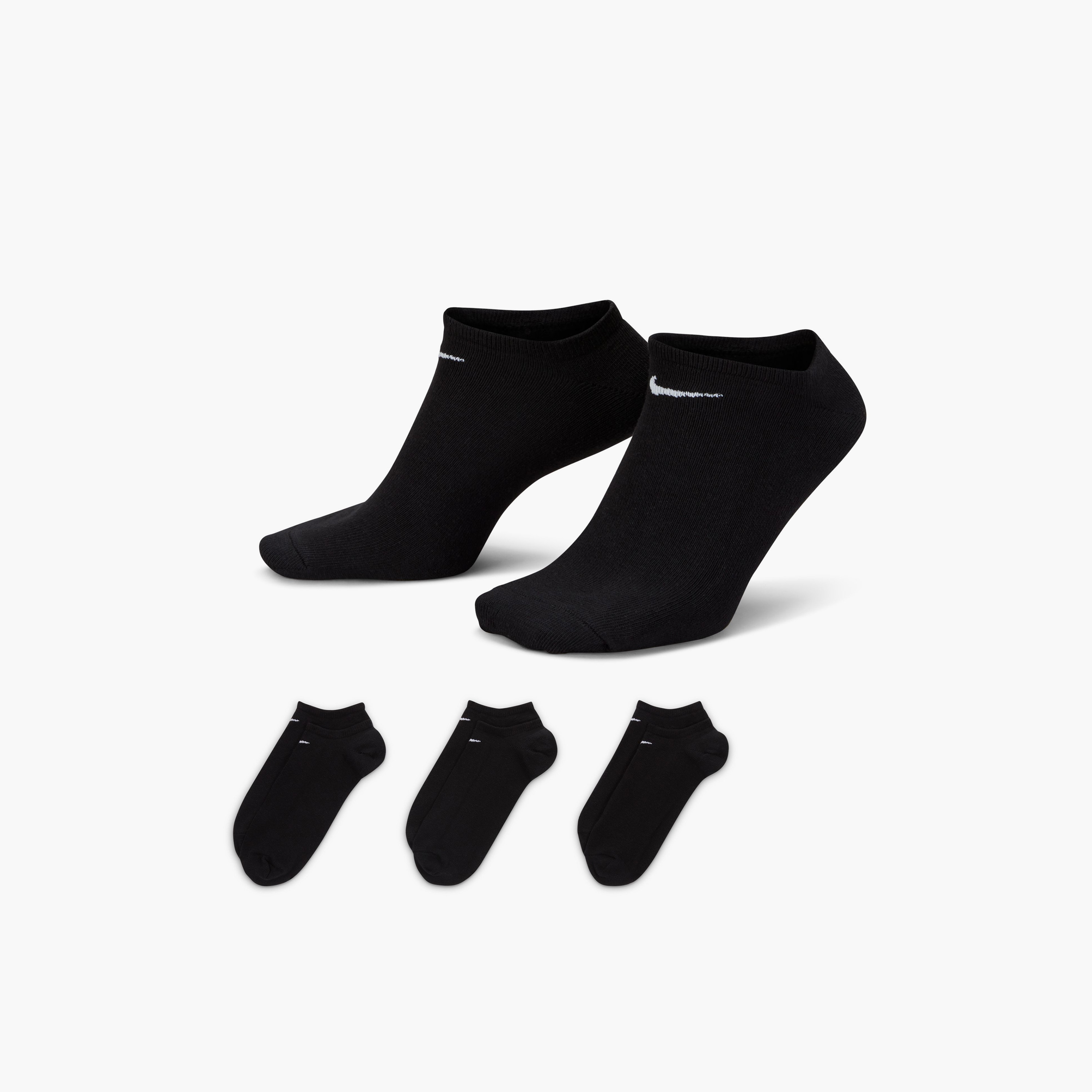 Nike Lightweight Training No-Show Socks -3 Pairs-sports-gear-football-accessories-socks-image-1