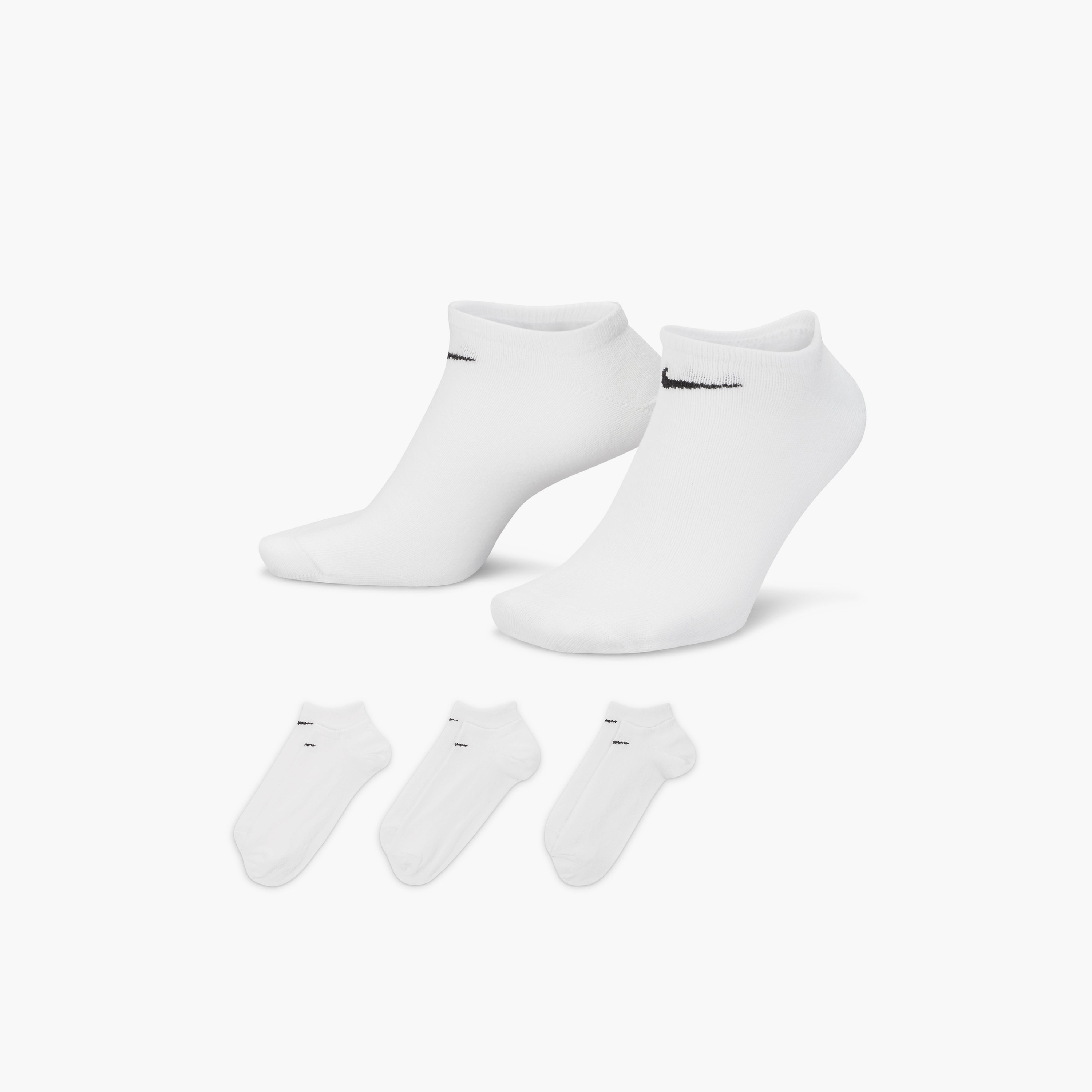 Nike Lightweight Training No-Show Socks -3 Pairs-sports-gear-football-accessories-socks-image-1