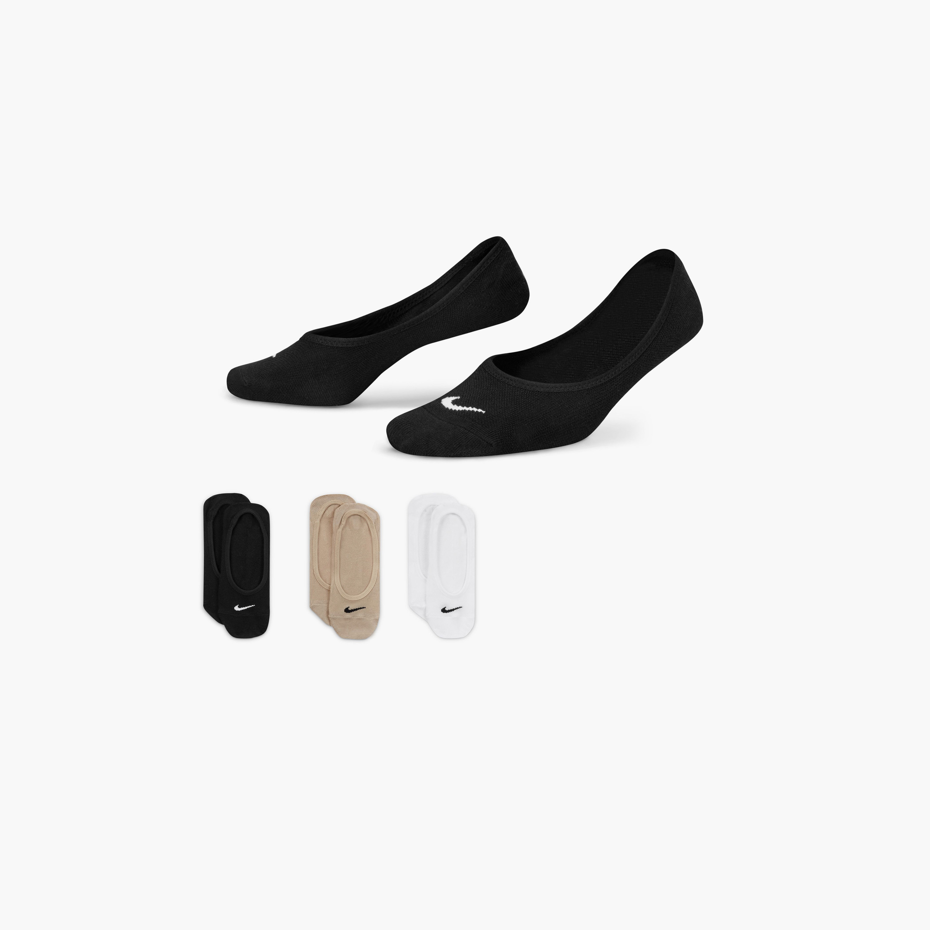 نايكي- جوارب كرة قدم خفيفة الوزن للتدريب اليومي - 3 قطع NKSX4863 | OE-women-socksandstockings-image-1