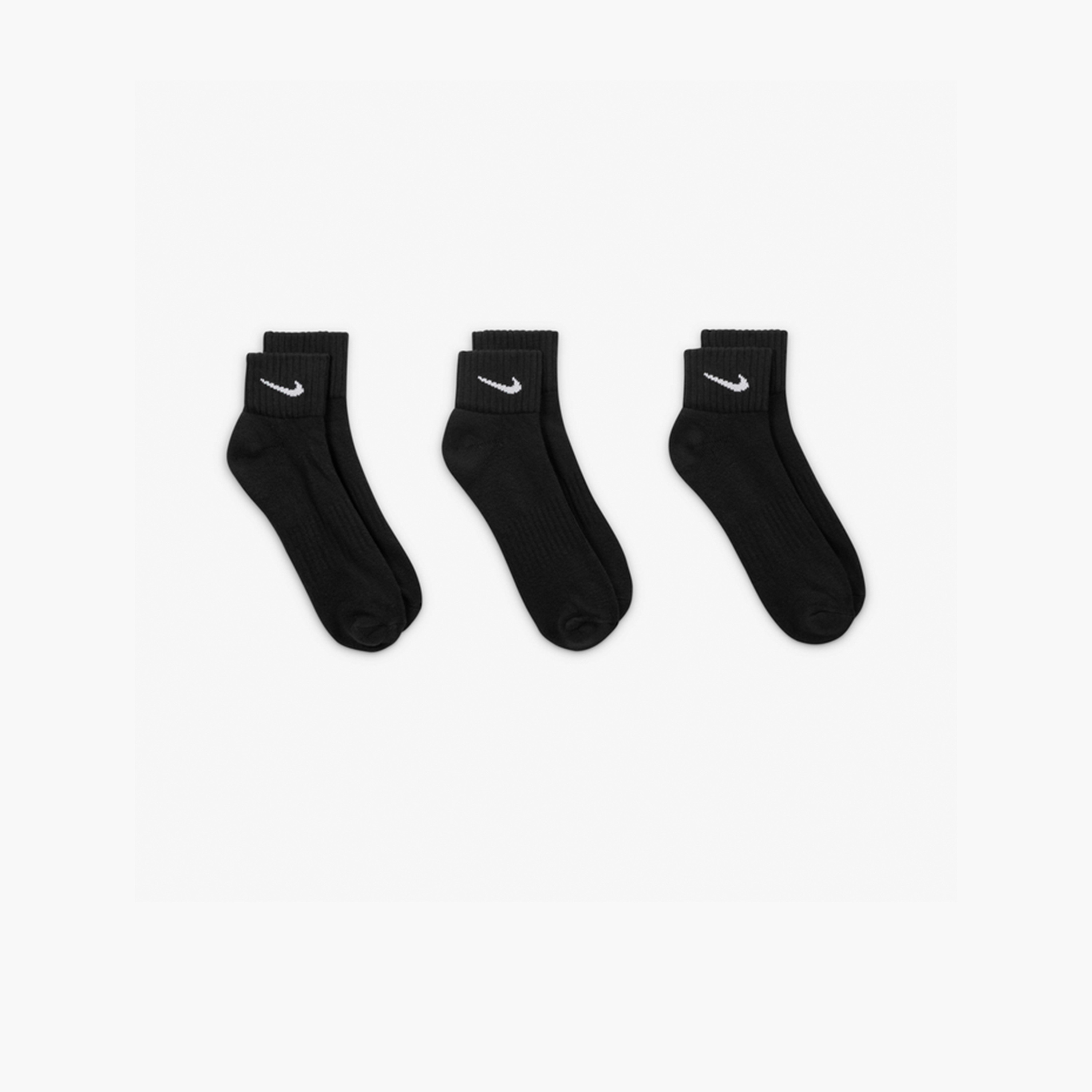 Nike Lightweight Ankle Socks - Set of 3 | NKSX4926-001-women-socksandstockings-image-3