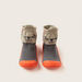 Juniors Striped Booties with Cat Print-Booties-thumbnail-4