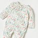Juniors Floral Print Sleepsuit with Long Sleeves-Sleepsuits-thumbnail-1