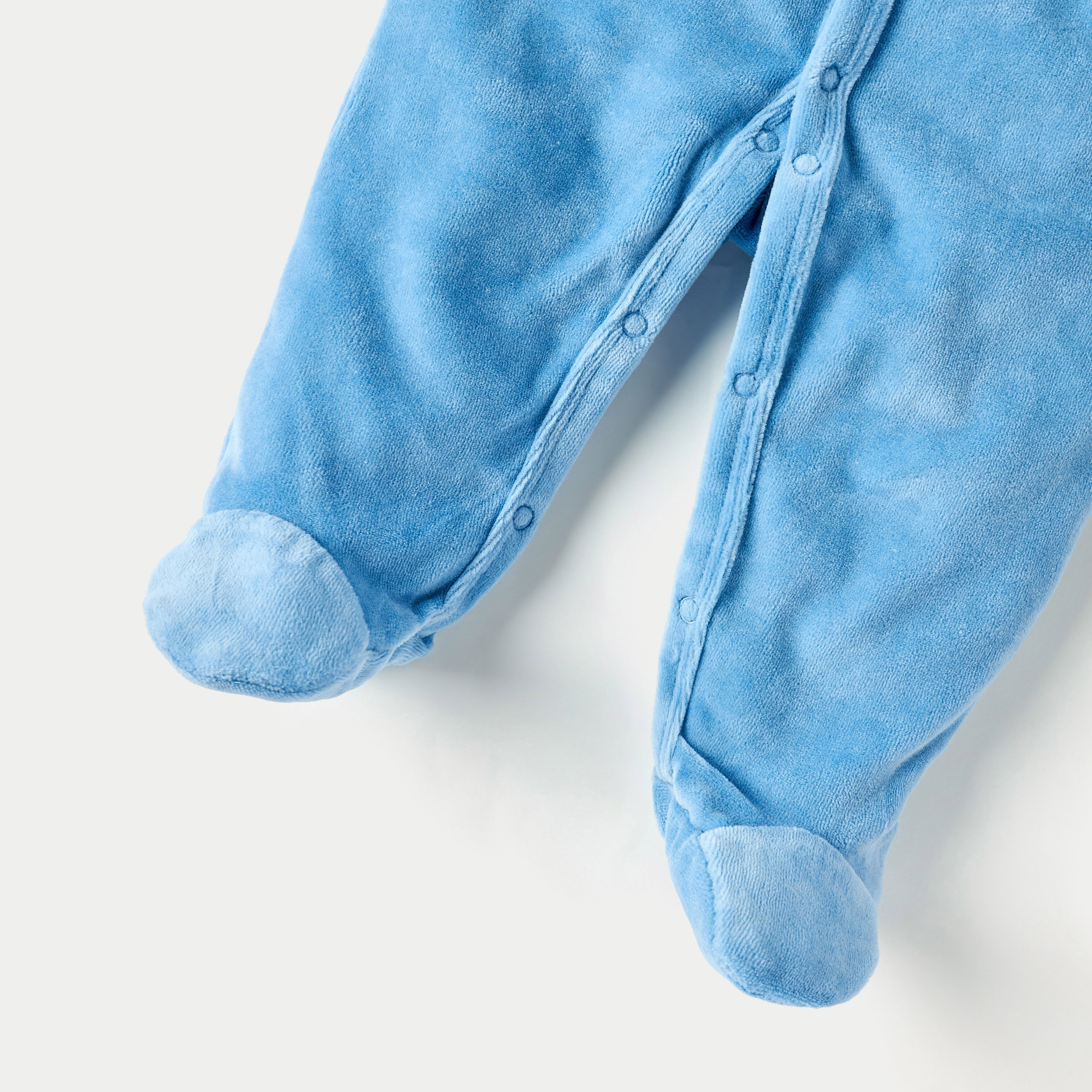 Juniors Rocket Applique Closed Feet Sleepsuit with Long Sleeves-baby-boys-clothing-winterwear-sleepsuits-image-4