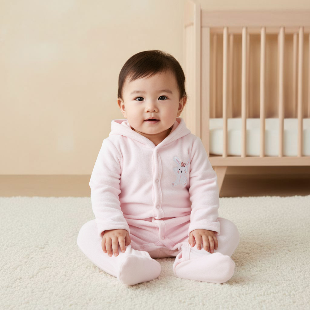 Juniors Rocket Applique Closed Feet Sleepsuit with Long Sleeves-baby-boys-clothing-winterwear-sleepsuits-image-5