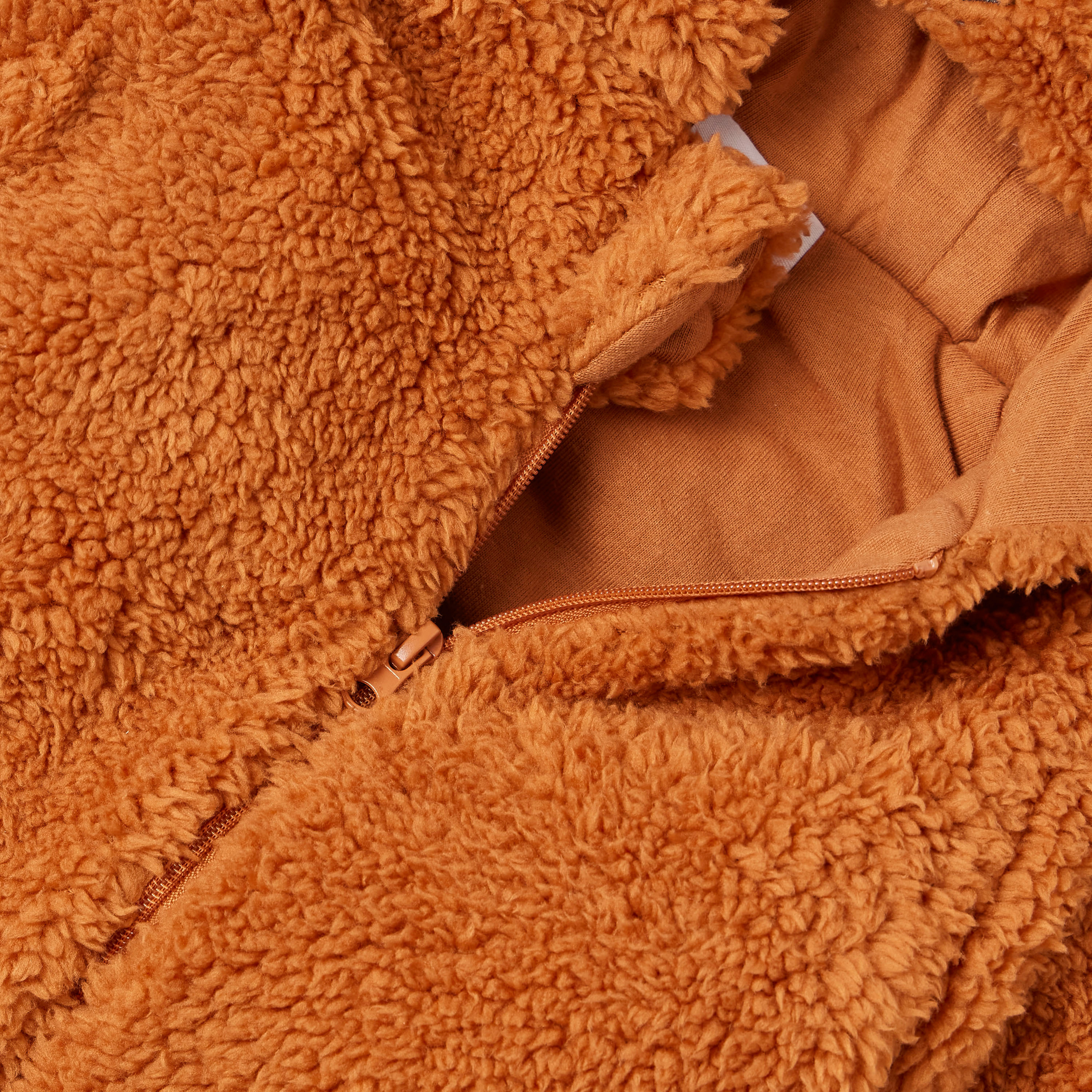 Juniors Textured Closed Feet Sleepsuit with Long Sleeves and Hood-baby-boys-clothing-nightwear-sleepsuits-image-3