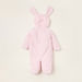 Juniors Bunny Embroidered Closed Feet Sleepsuit with Long Sleeves and Hood-Sleepsuits-thumbnailMobile-3
