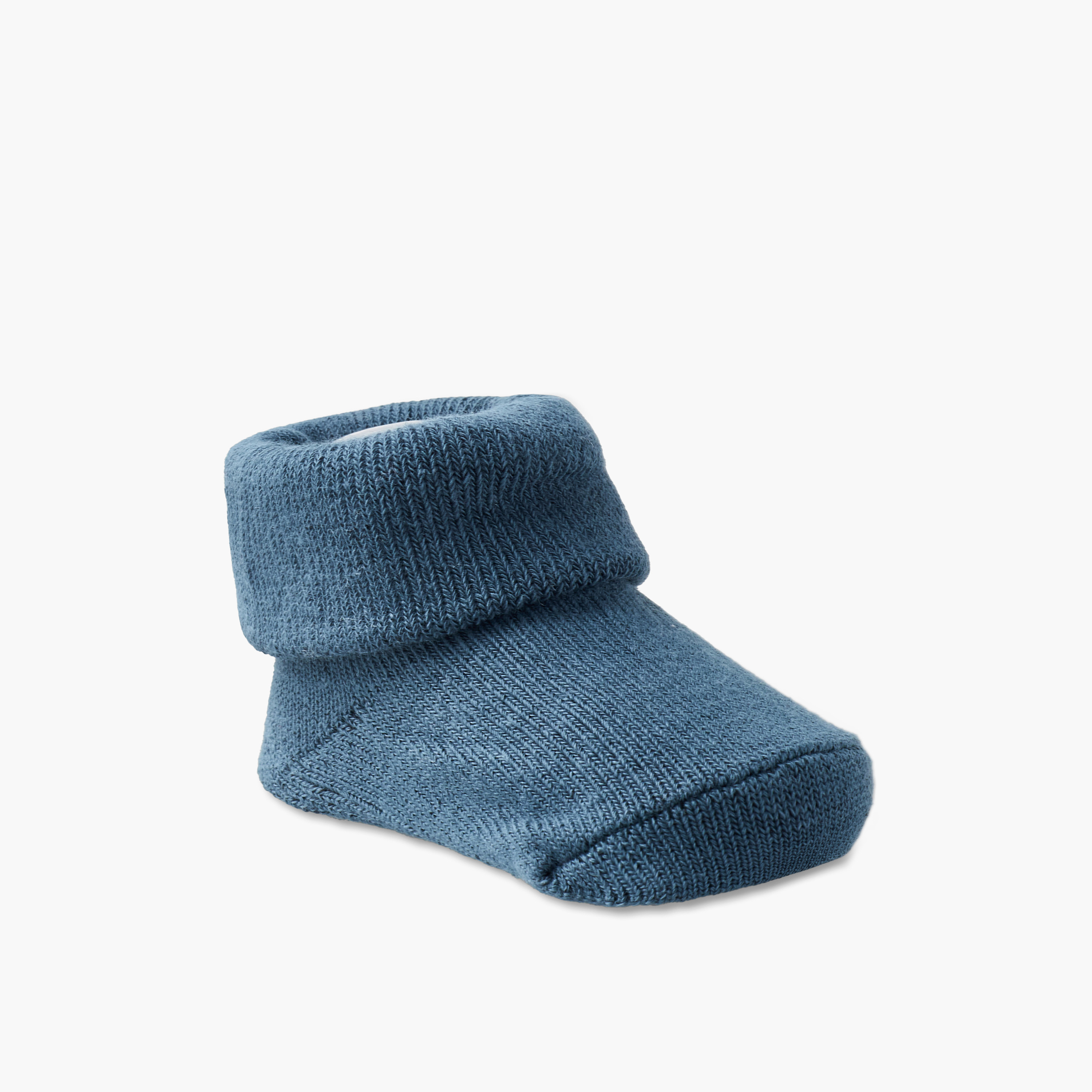 طقم قبعة صوف مع جوارب من جونيورز - قطعتين-baby-boys-accessories-caps-image-7