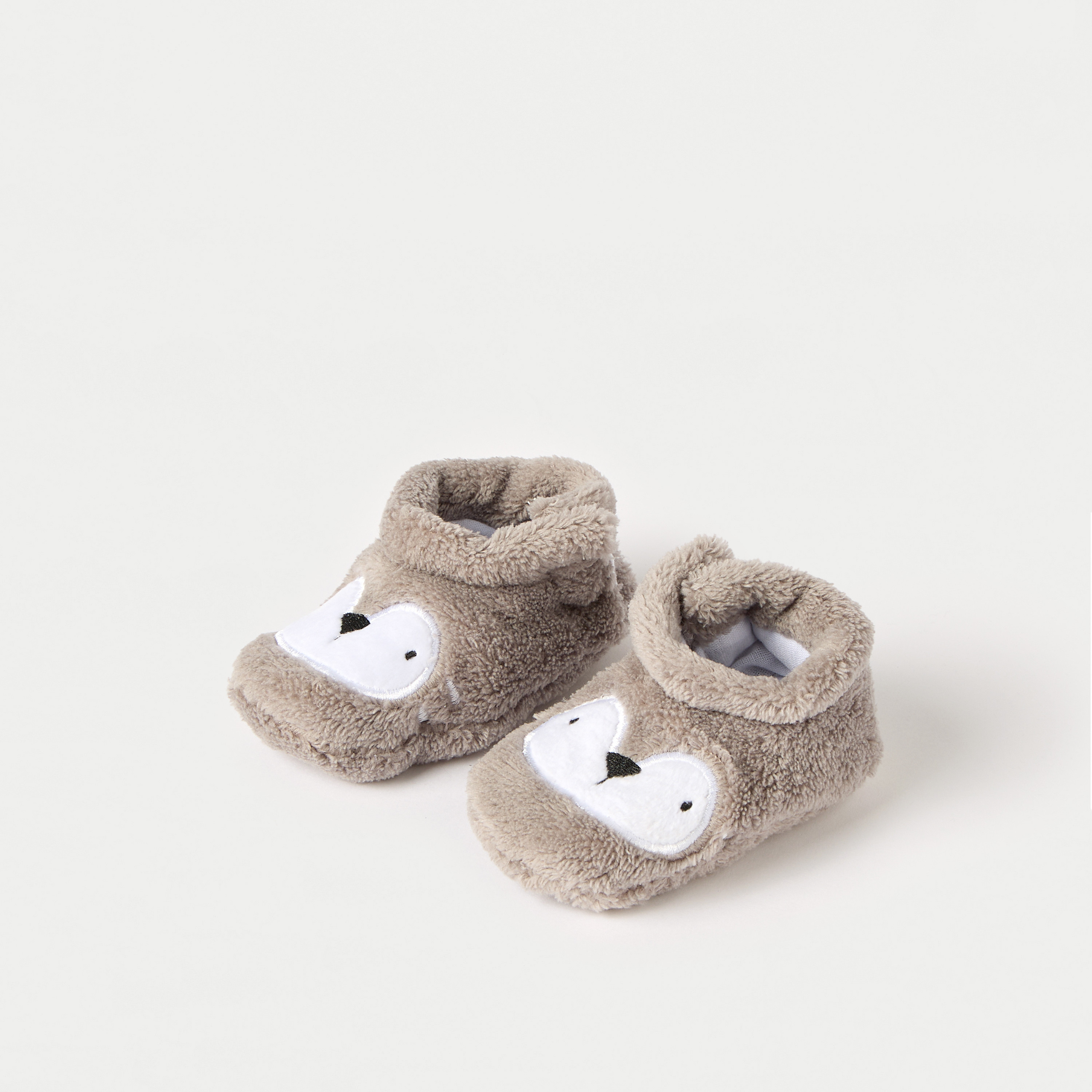 Juniors Animal Face Applique Cap and Booties Set-baby-boys-accessories-caps-image-2