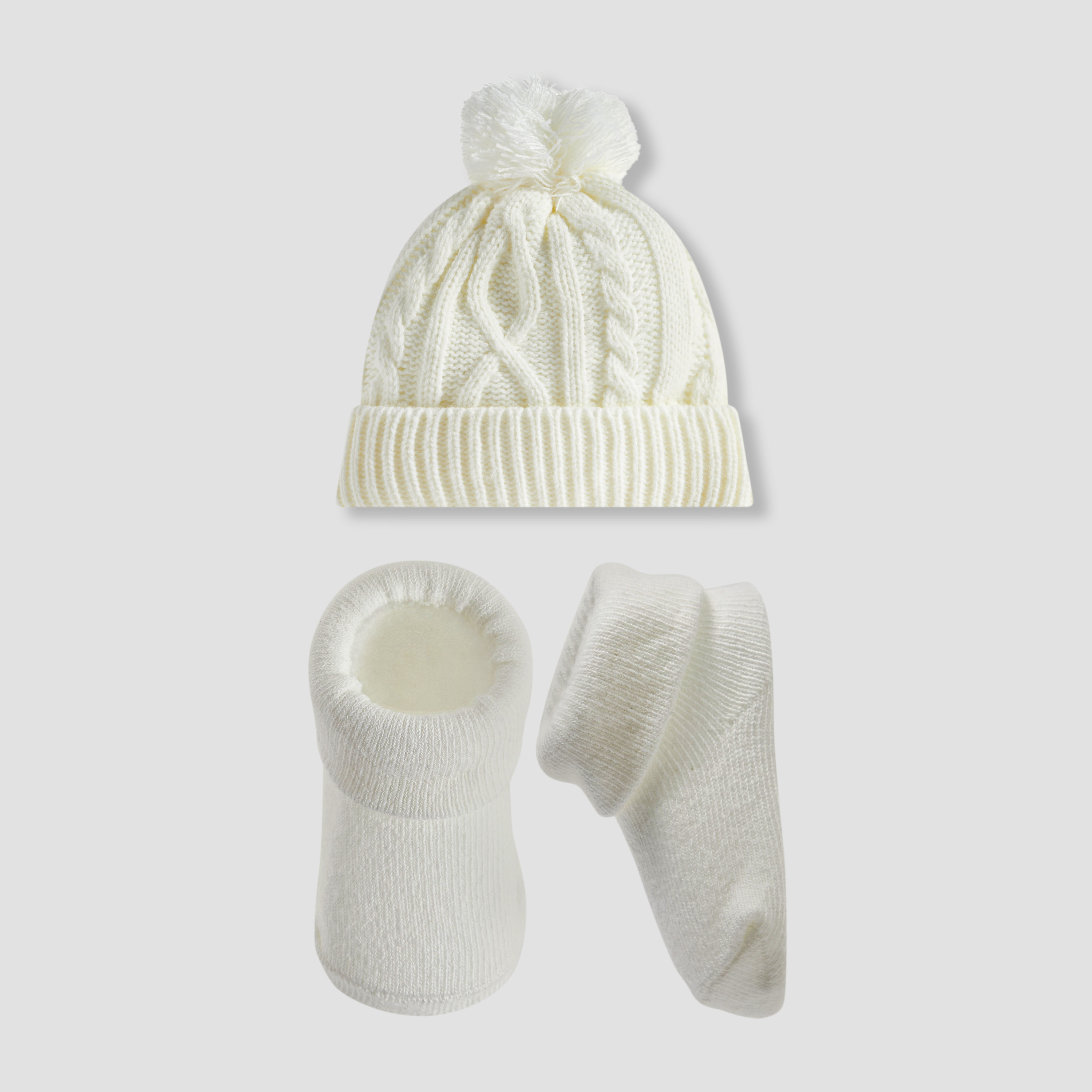 Juniors Baby Cap and Socks Set-baby-boys-accessories-caps-image-1