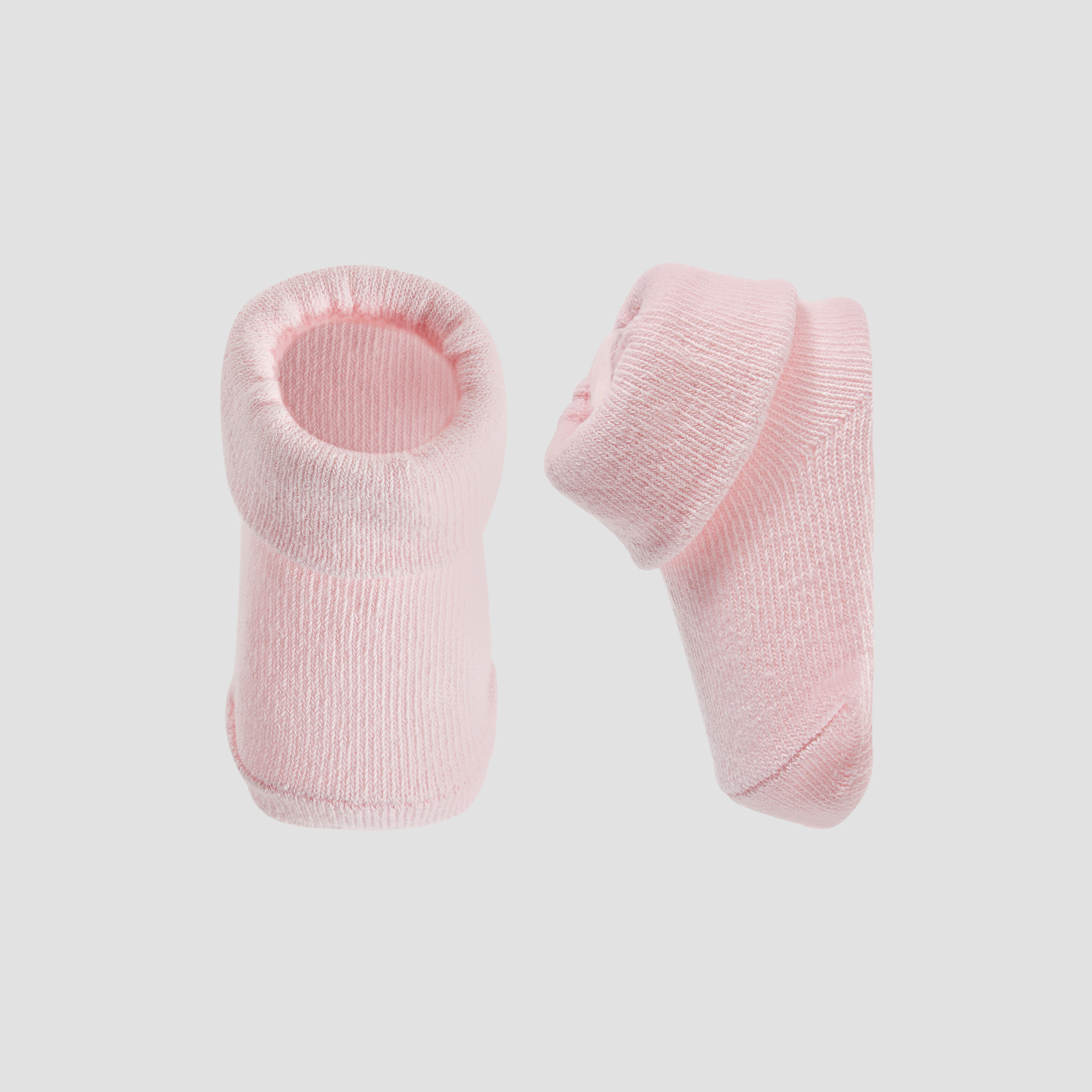 Juniors Girls Socks and Cap Set with Pom-Pom Accent - Cotton-baby-girls-accessories-caps-image-4