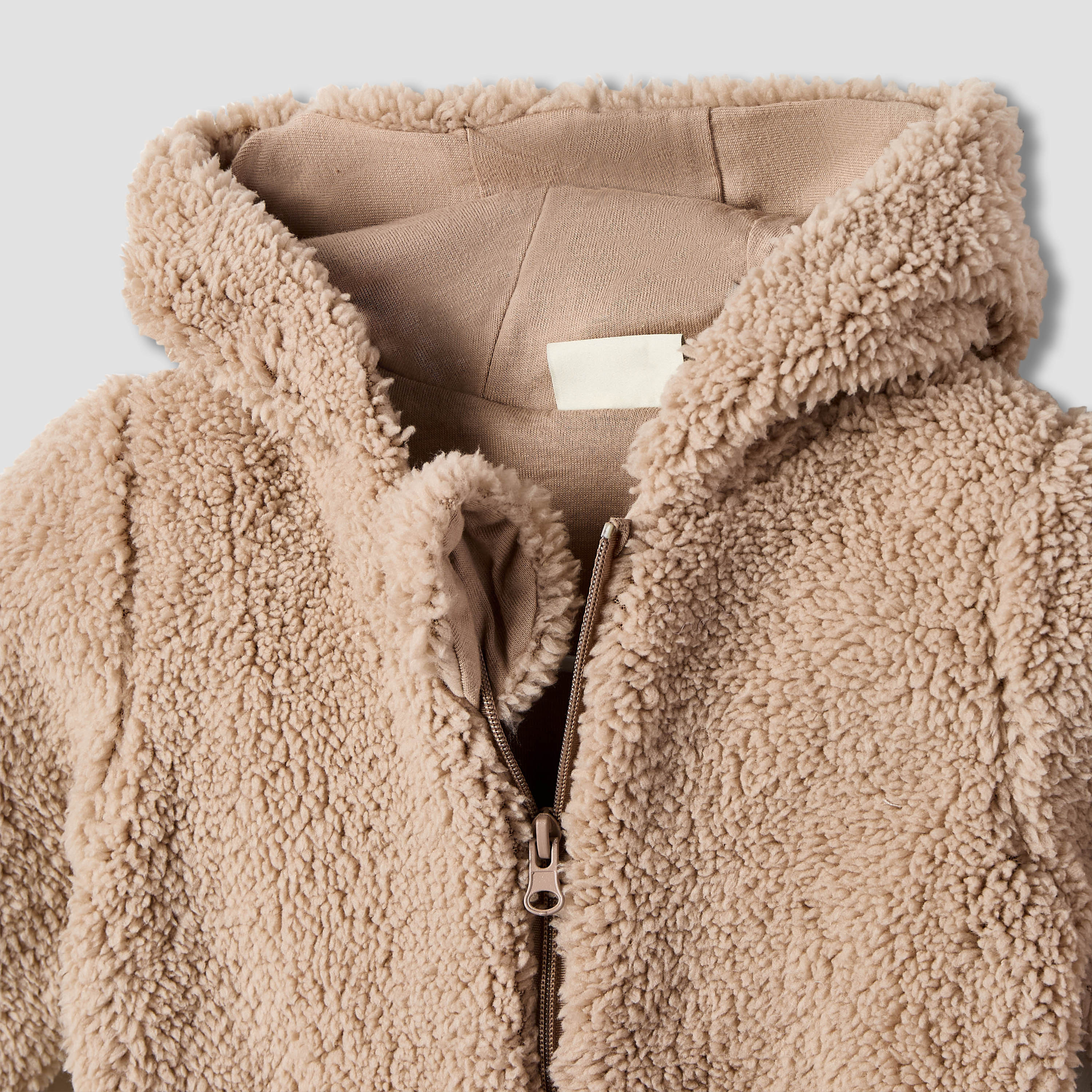 Juniors Hooded Sleepsuit with Closed Feet - Polyester - Long Sleeves-baby-girls-clothing-nightwear-sleepsuits-image-3