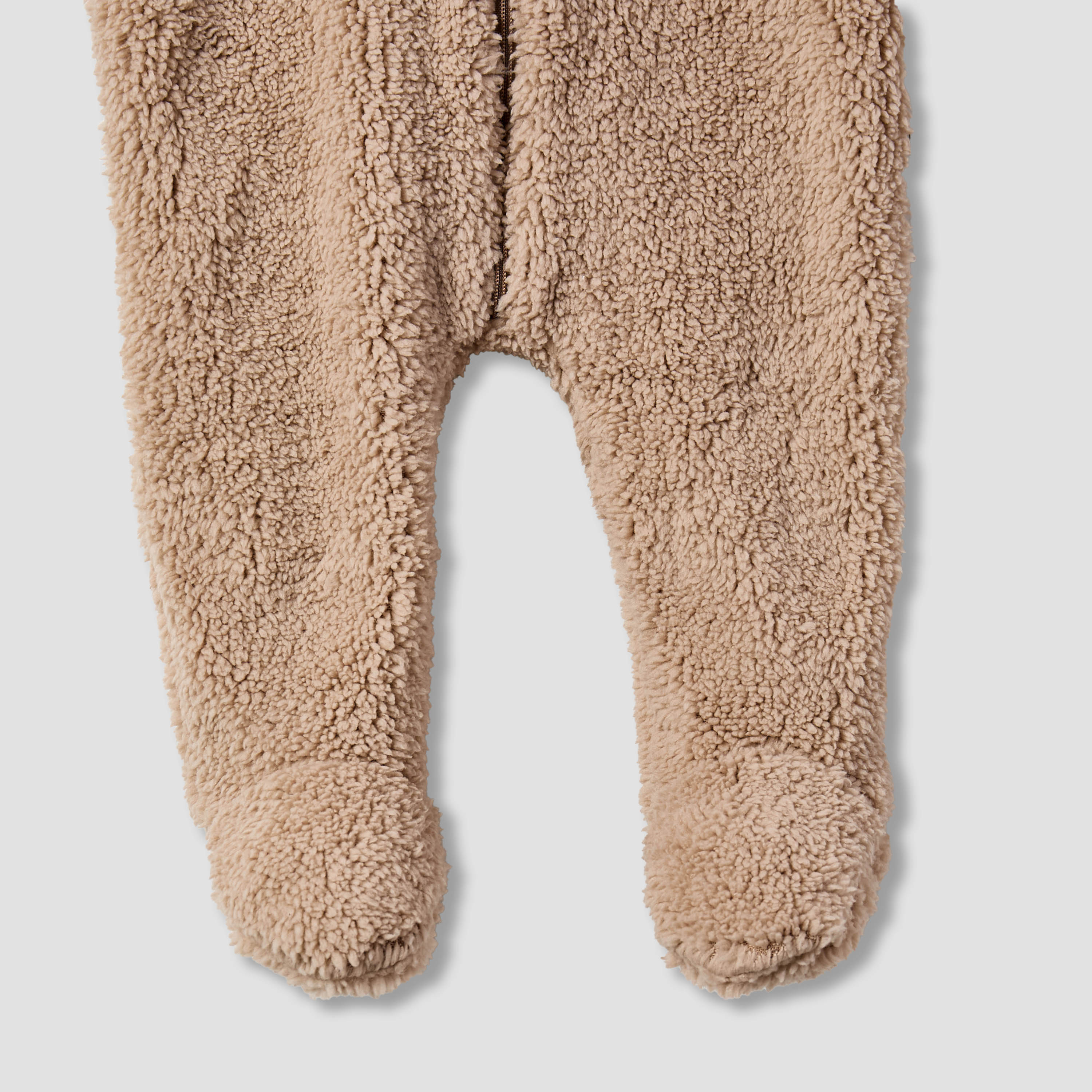 Juniors Hooded Sleepsuit with Closed Feet - Polyester - Long Sleeves-baby-girls-clothing-nightwear-sleepsuits-image-4
