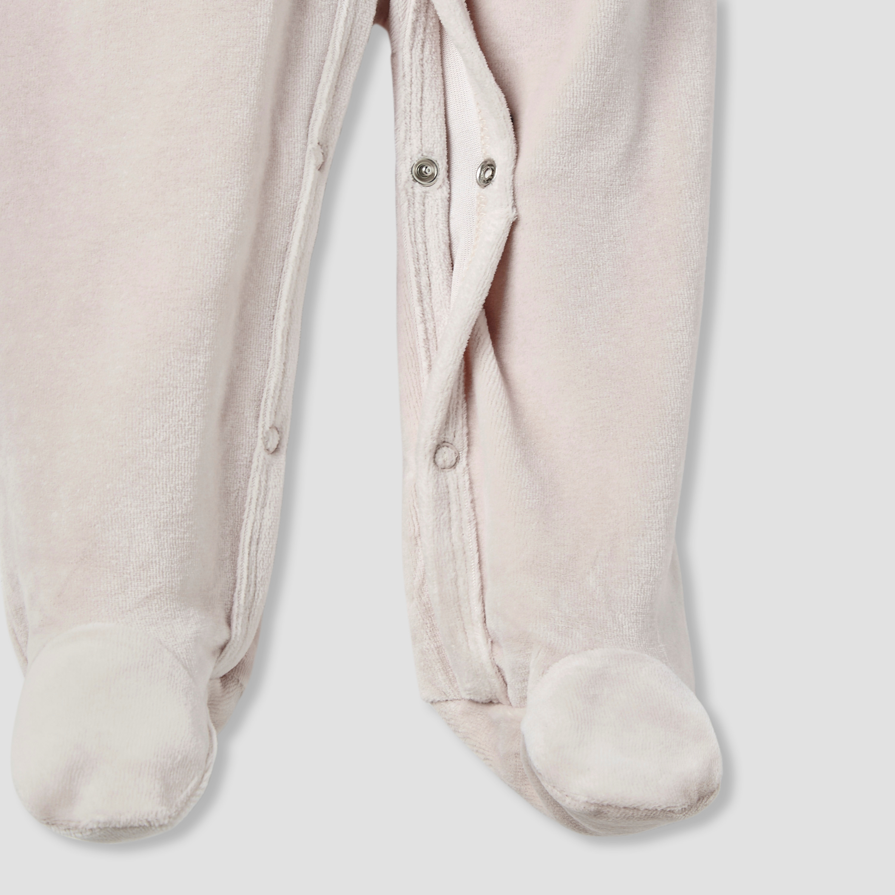 Juniors Hooded Sleepsuit with Closed Feet - Cotton Blend - Long Sleeves-baby-boys-clothing-nightwear-sleepsuits-image-4