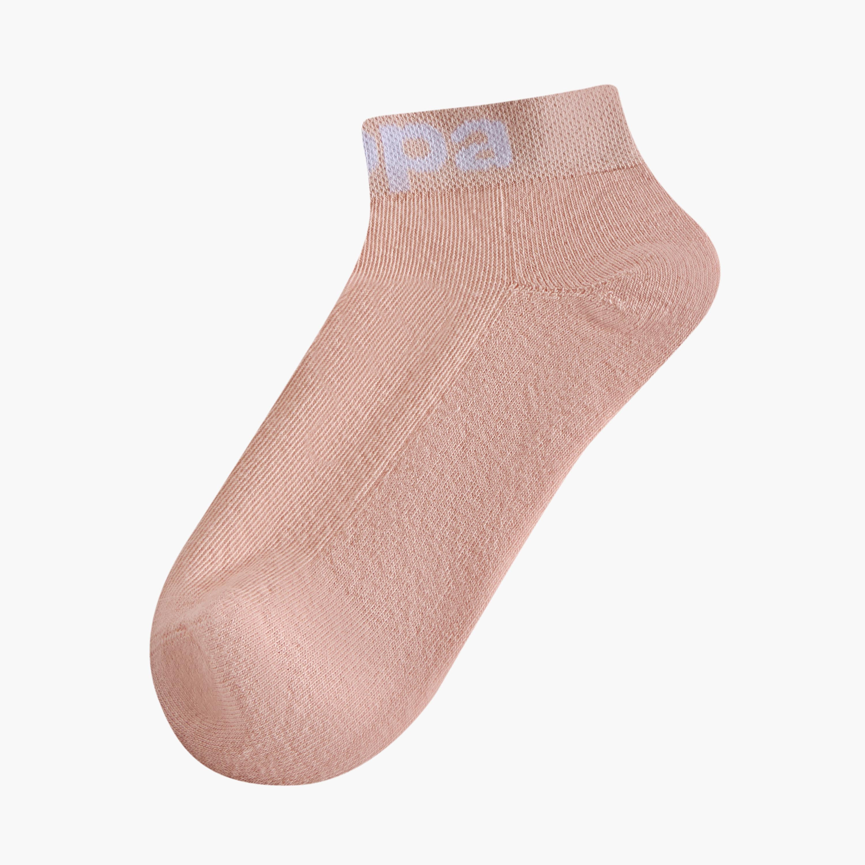 Kappa Pack of 7 Half Terry Ankle Length Cotton Socks-women-socksandstockings-image-2