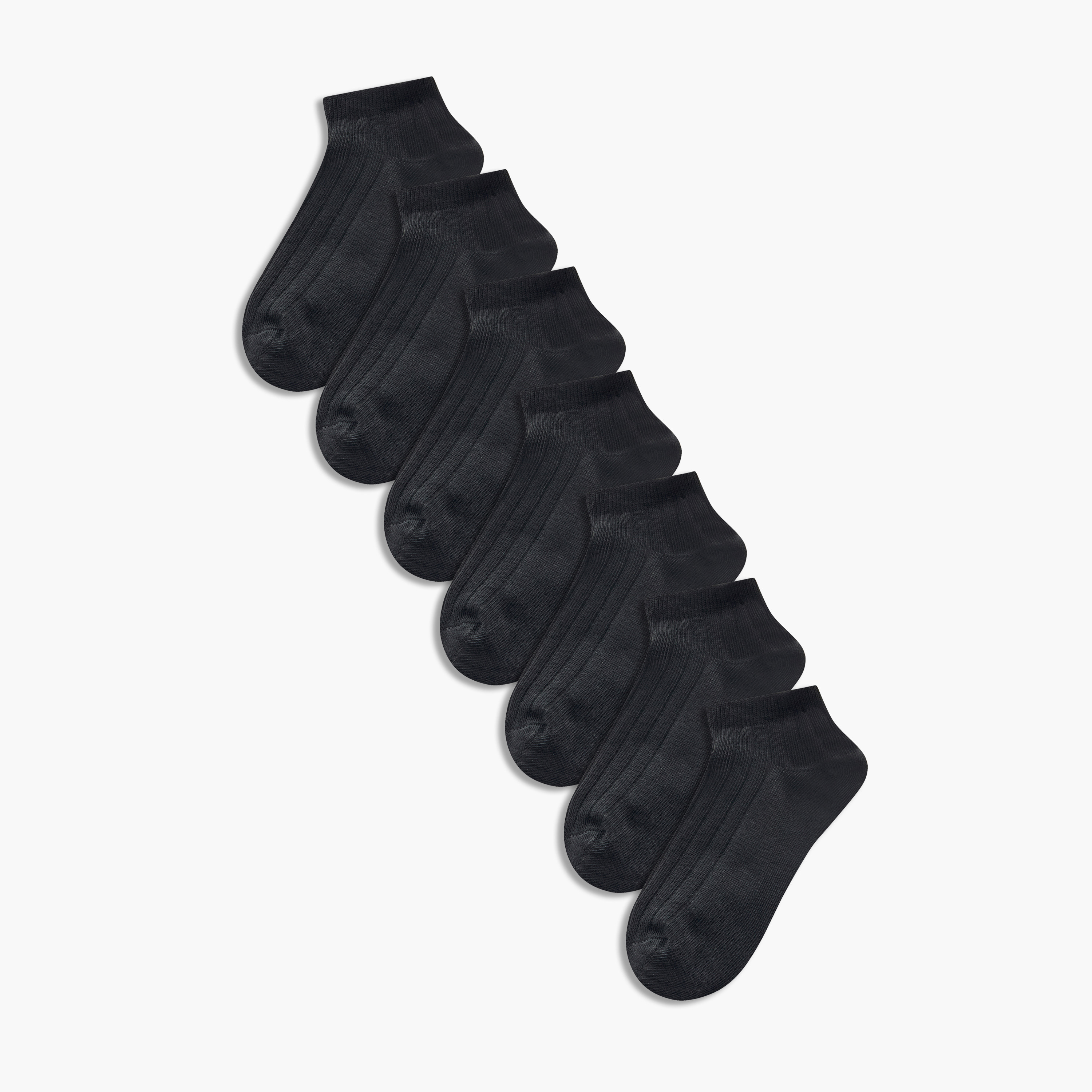 Pack of 7 LBL by Shoexpress Boys Socks Non Terry Ankle Length-girls-accessories-socks-image-1