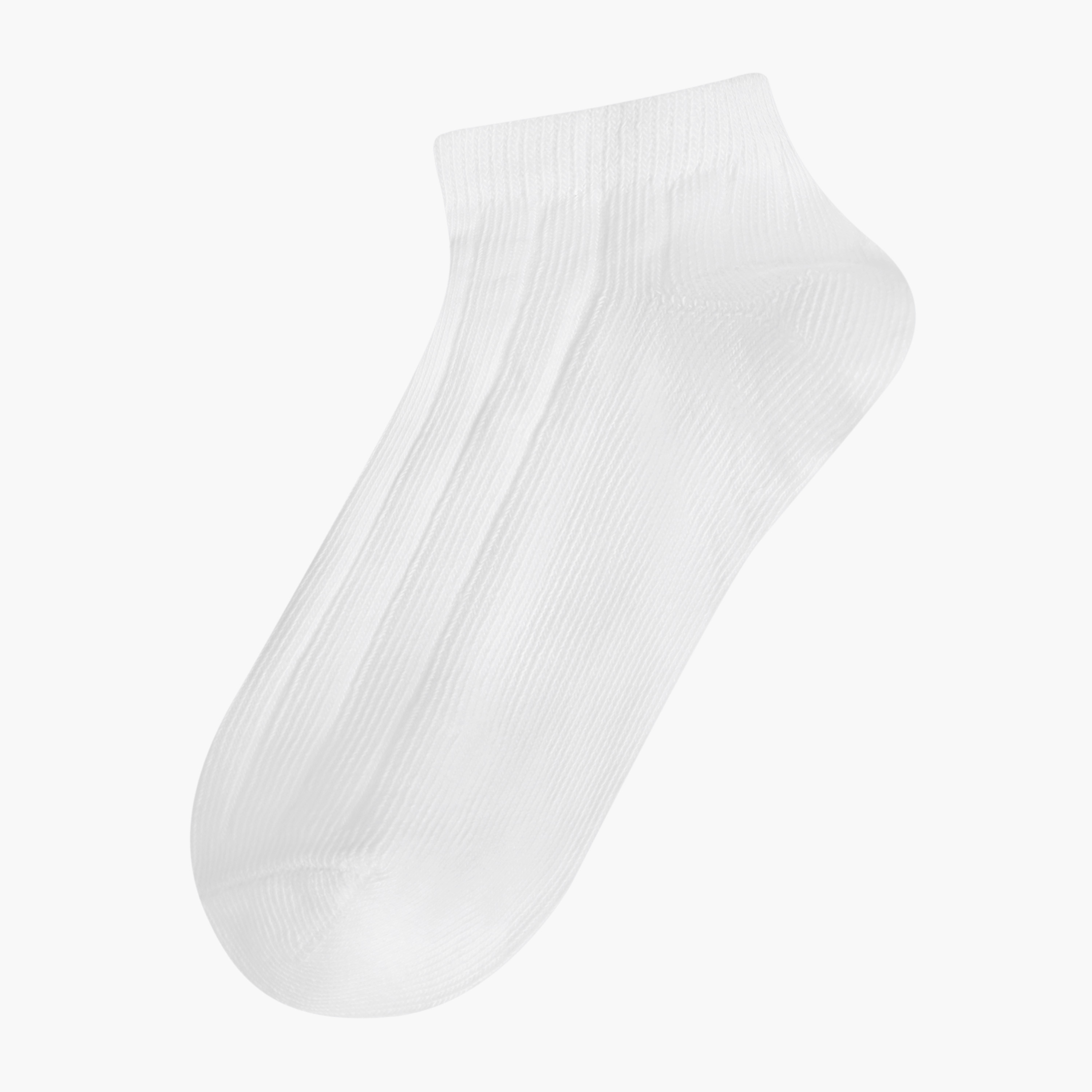 عبوة جوارب دون تيري طول الكاحل 7 أزواج للأولاد من إل بي إل من شو إكسبريس-girls-accessories-socks-image-2