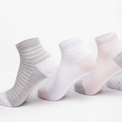 Printed Ankle Length Socks - Set of 5-Women%27s Socks-image-2
