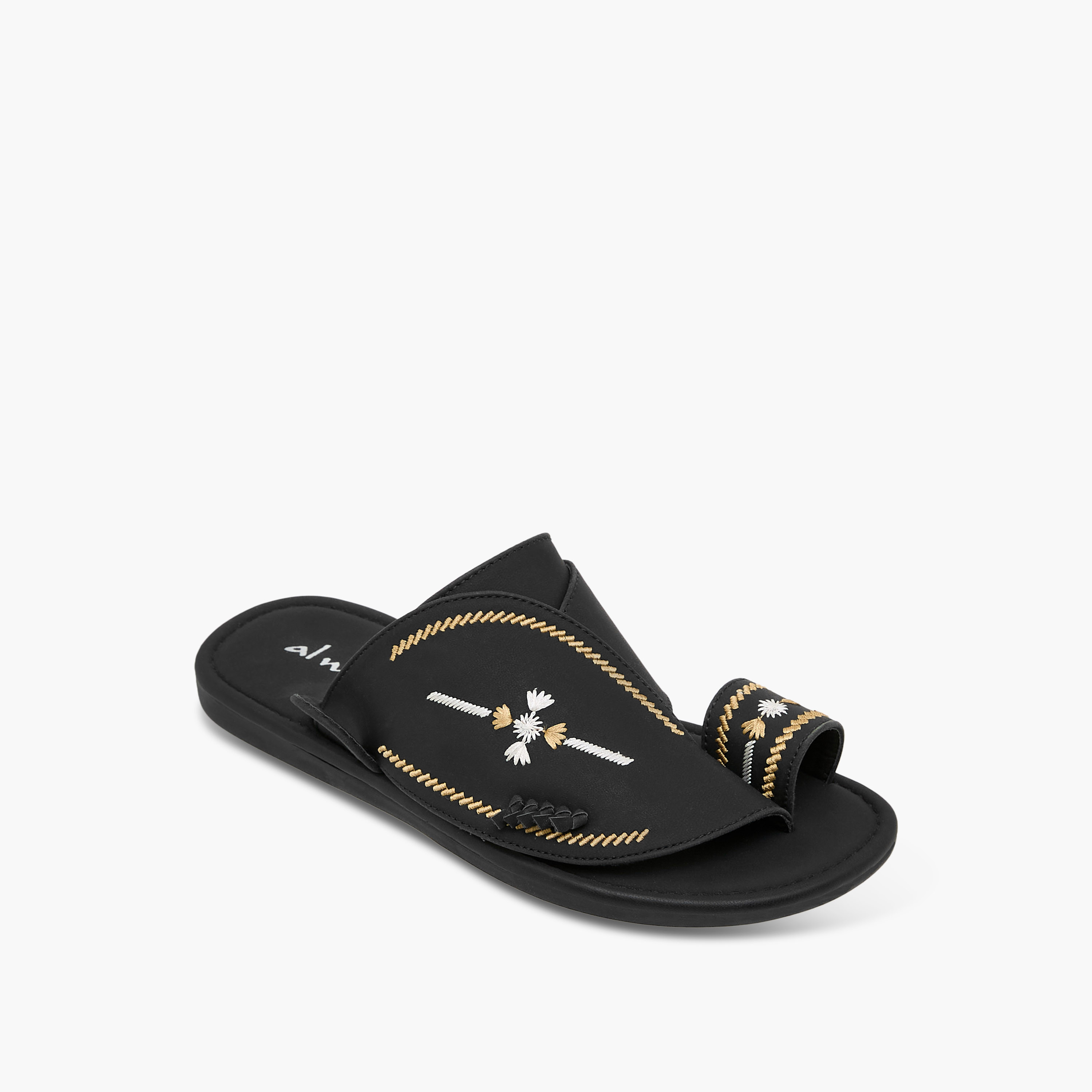 Al Waha Boys Slip-On Arabic Sandals-boys-shoes-sandals-image-2
