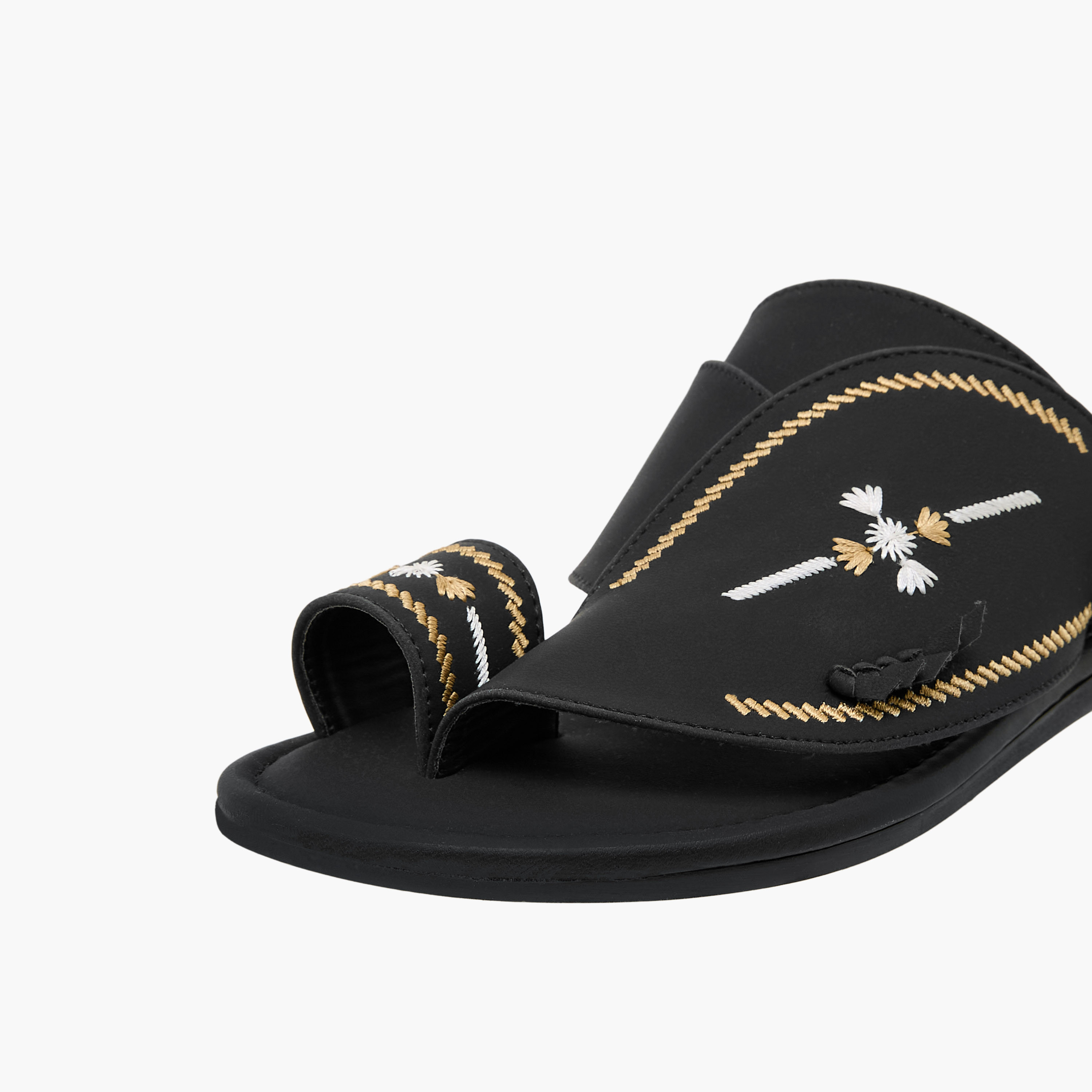 Al Waha Boys Slip-On Arabic Sandals-boys-shoes-sandals-image-4
