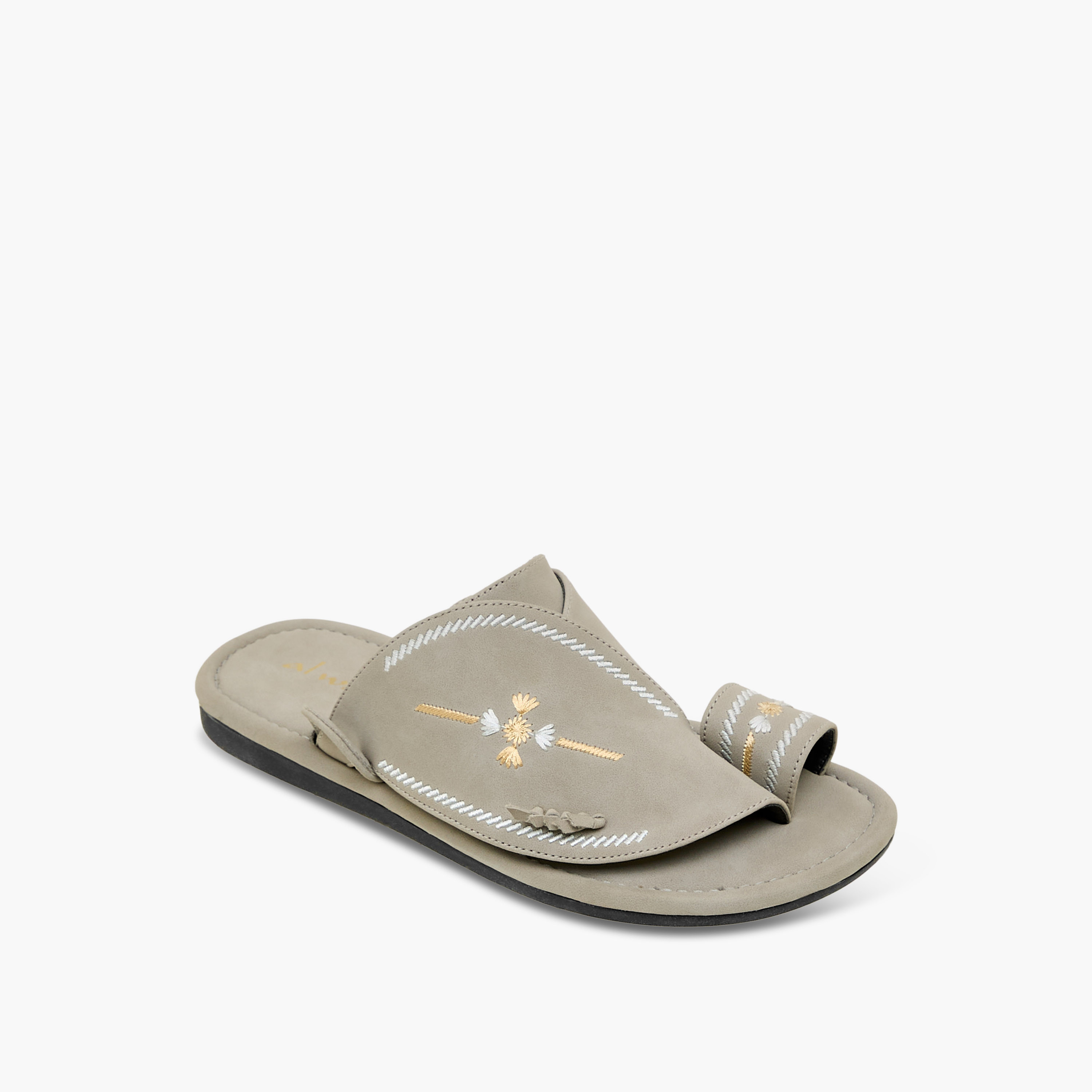 Al Waha Boys Slip-On Arabic Sandals-boys-shoes-sandals-image-2