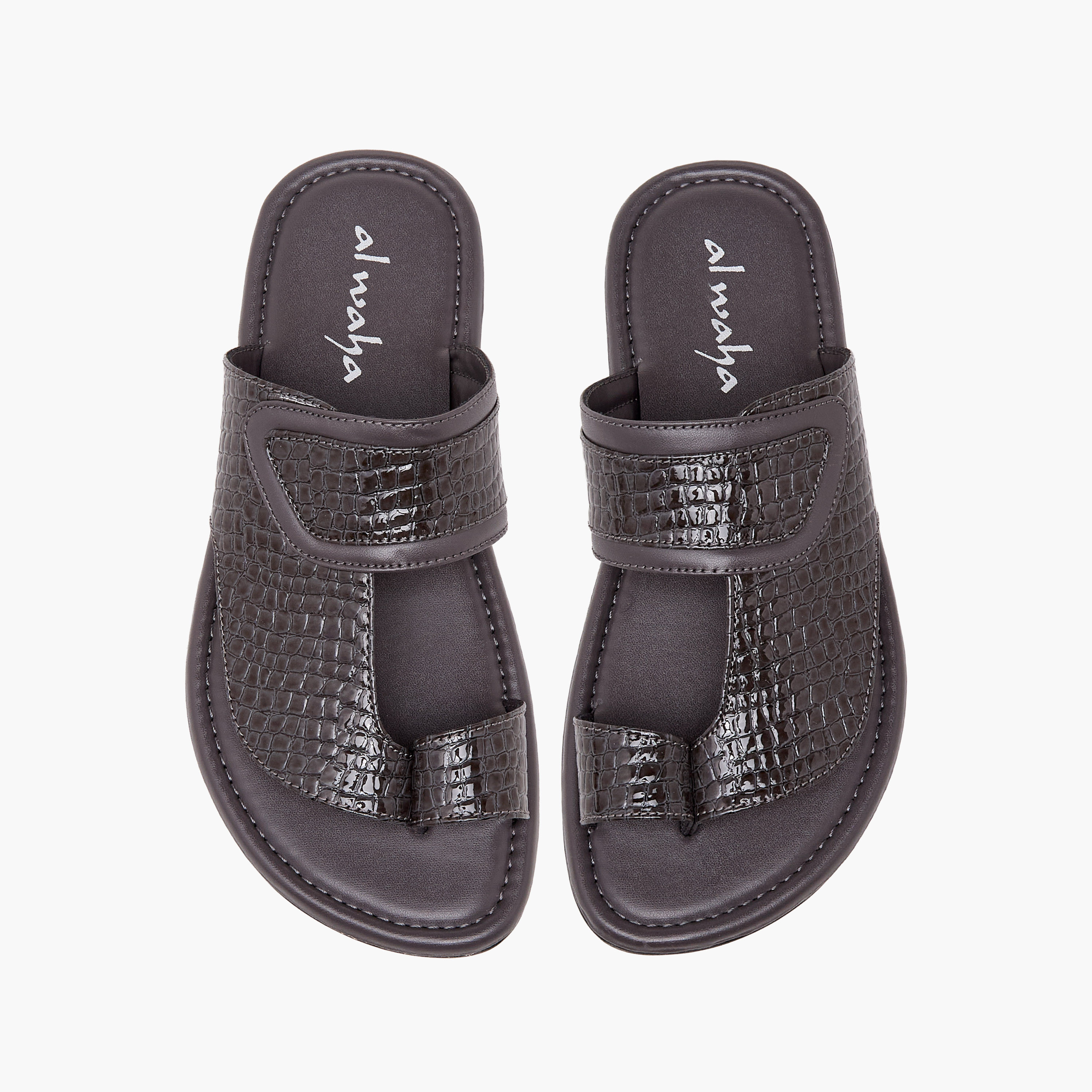 Al Waha Boys Toe Loop Arabic Sandals-boys-shoes-sandals-image-1
