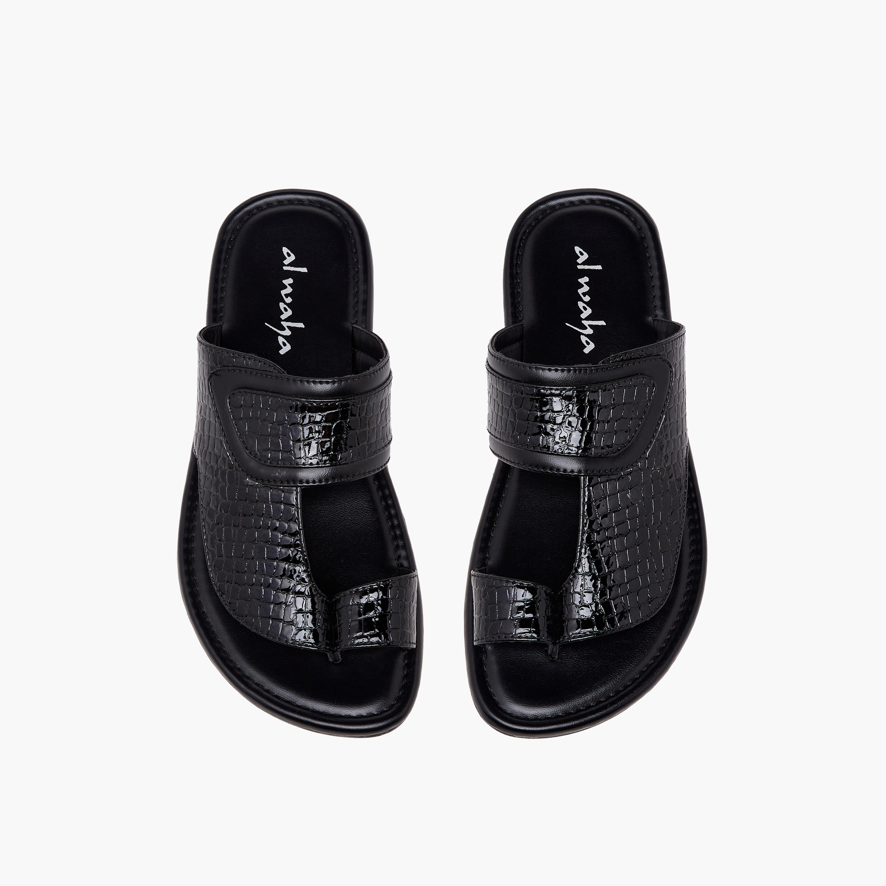 Al Waha Boys Toe Loop Arabic Sandals-boys-shoes-sandals-image-1