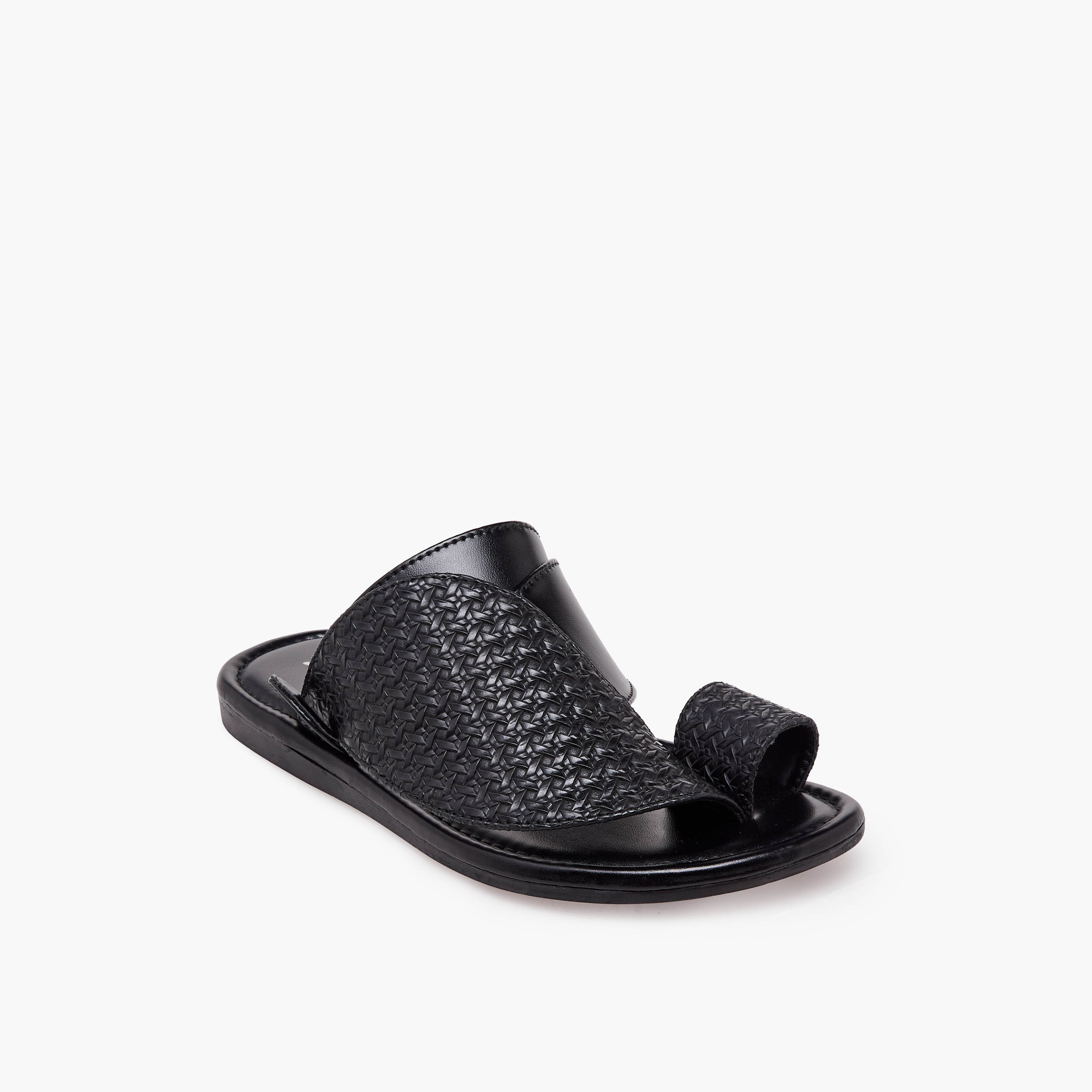 Al Waha Boys Toe Loop Arabic Sandals-boys-shoes-sandals-image-2