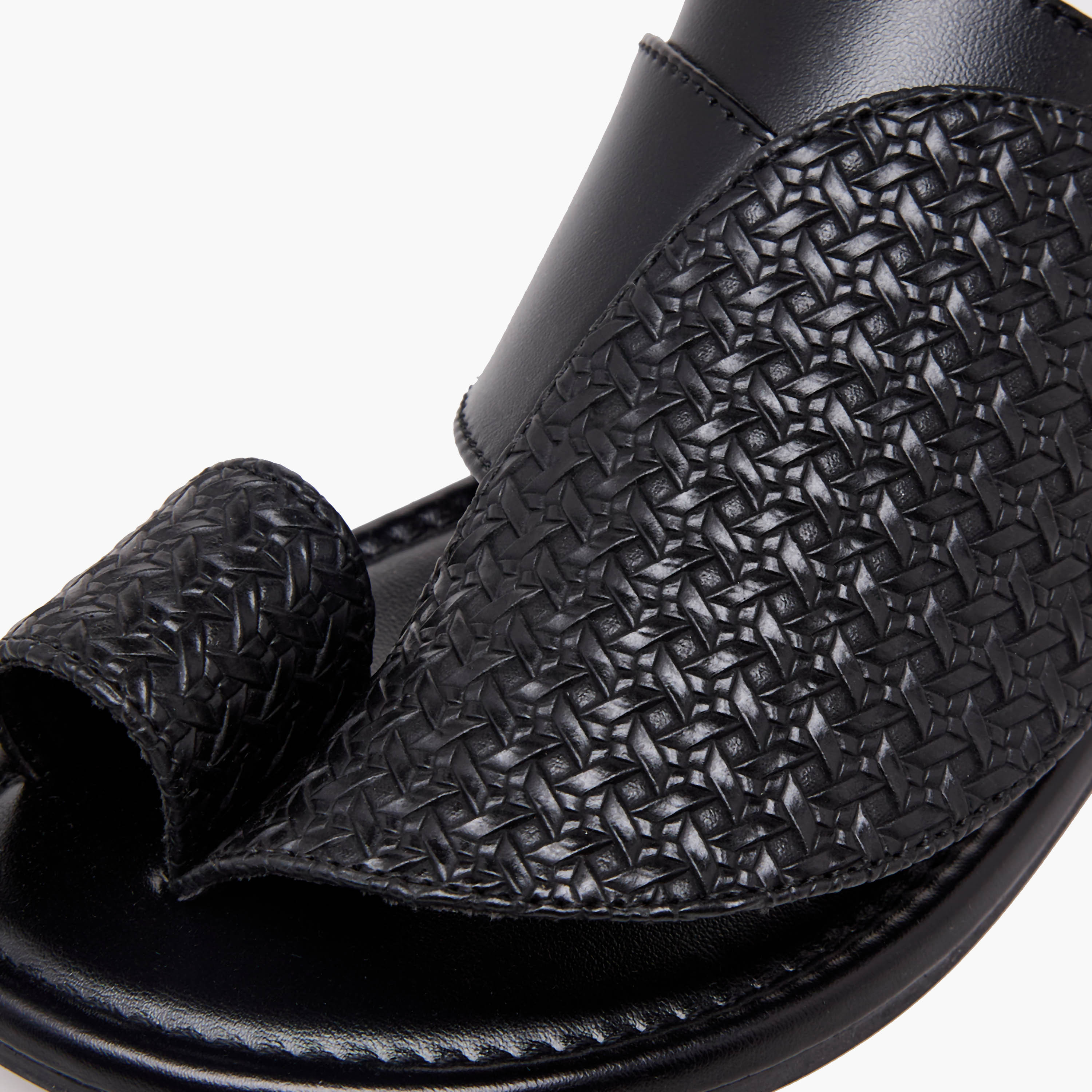 Al Waha Boys Toe Loop Arabic Sandals-boys-shoes-sandals-image-7