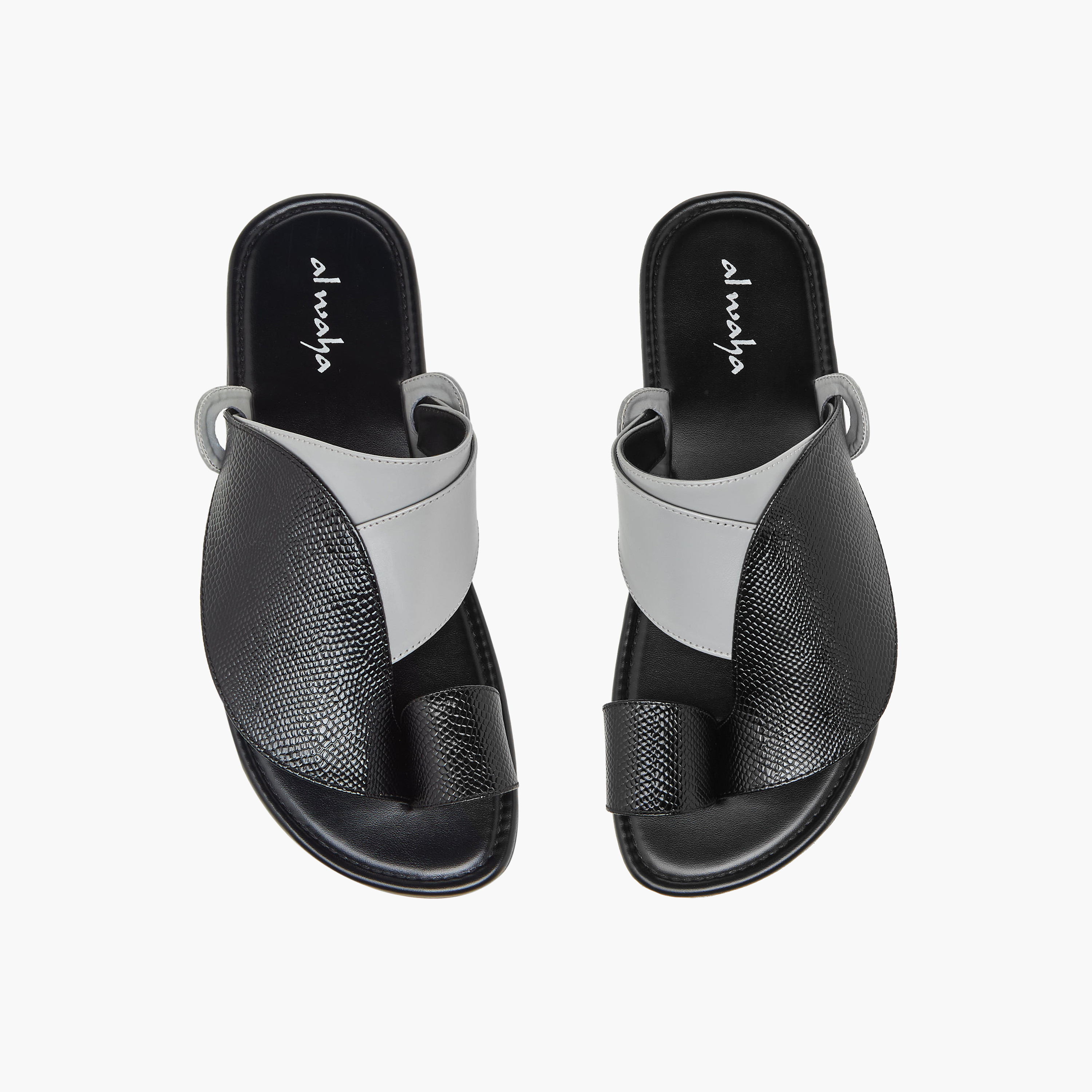 Al Waha Men Slip-On Arabic Sandals-men-shoes-sandals-image-1