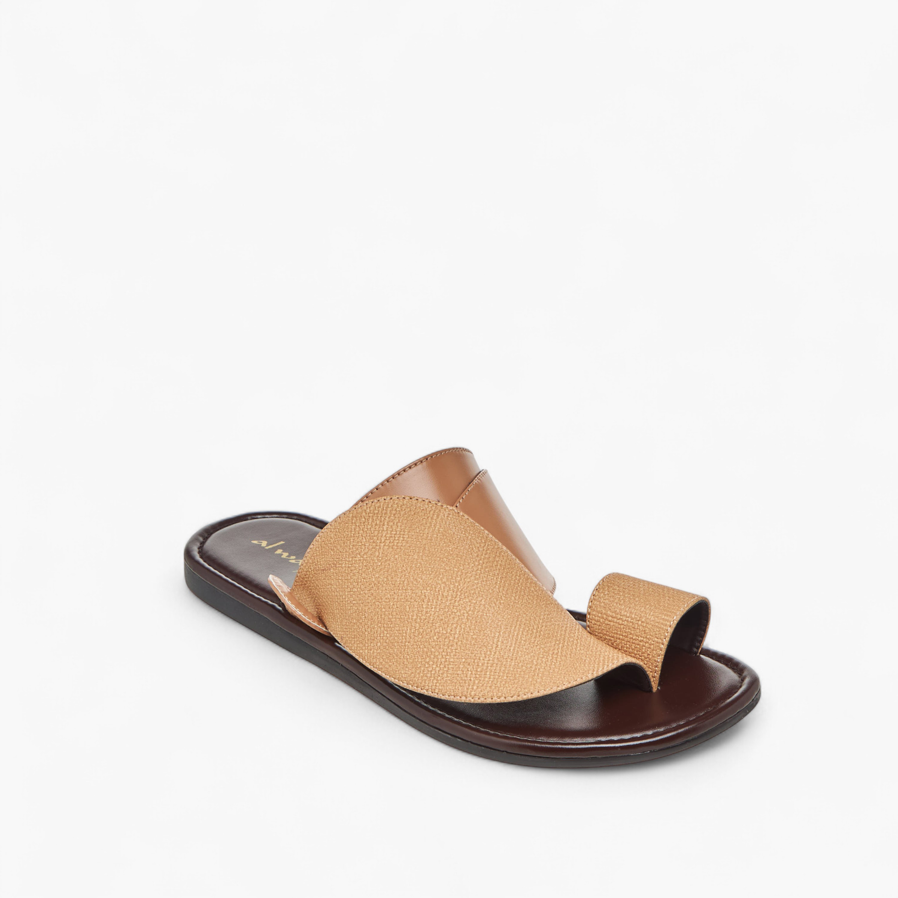 Al Waha Men Toe Loop Arabic Sandals-men-shoes-sandals-image-2