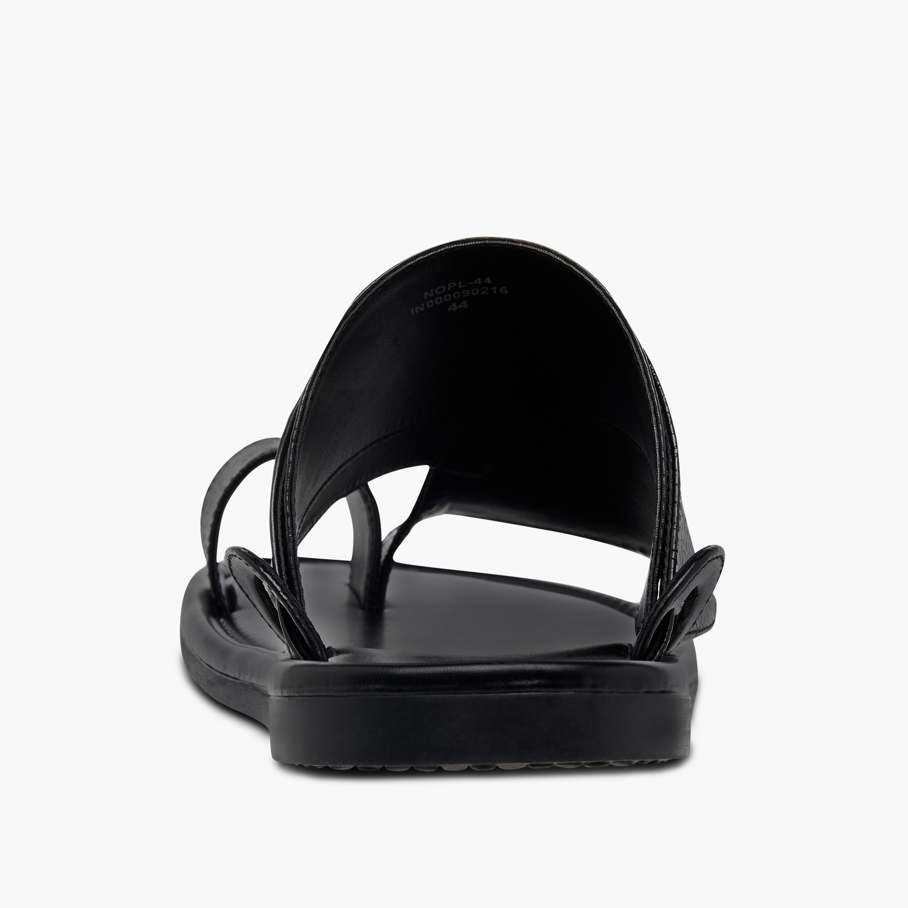 LBL by Shoexpress Textured Slip-On Arabic Sandals with Toe Loop Detail-men-shoes-sandals-image-4