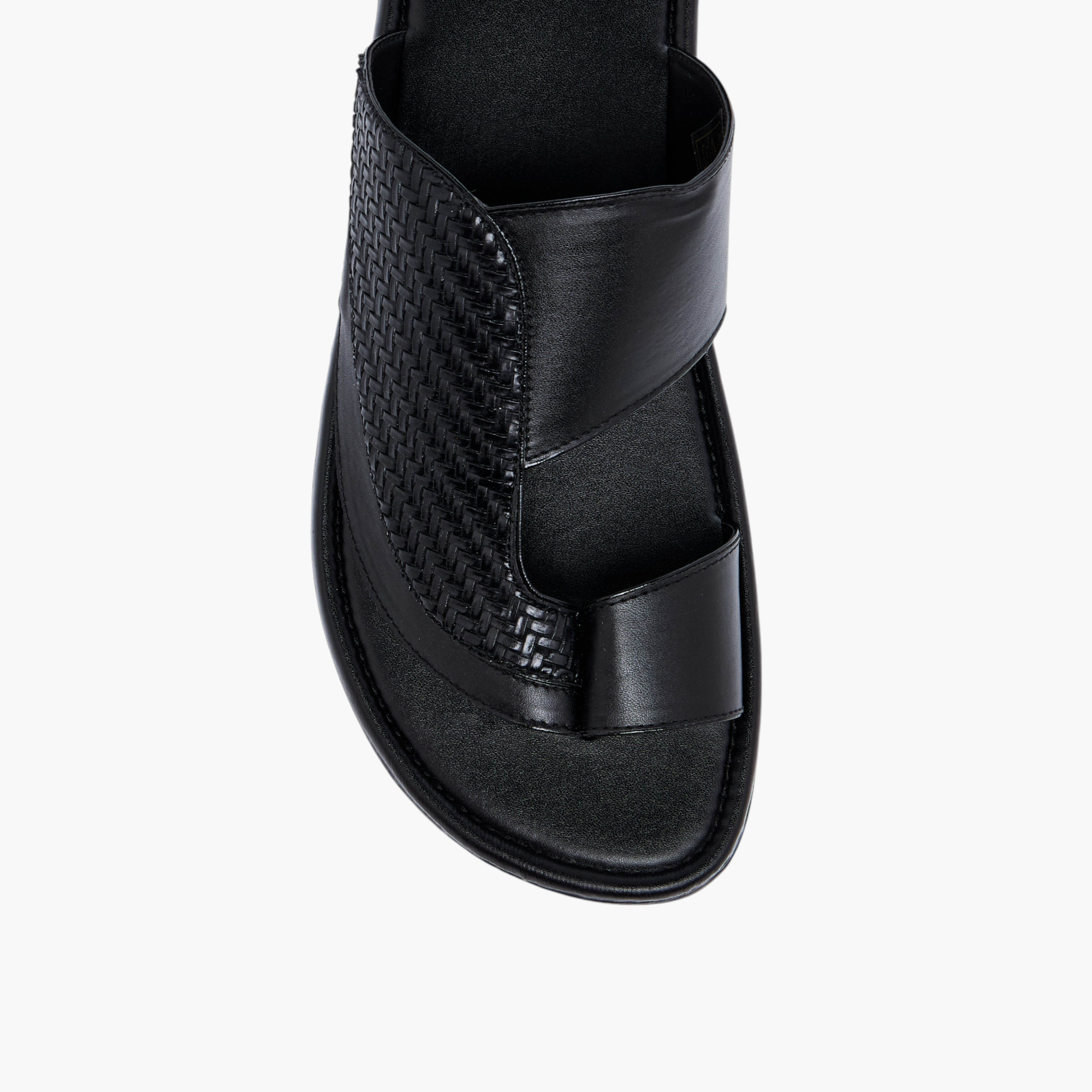 LBL by Shoexpress Textured Slip-on Arabic Sandals-men-shoes-sandals-image-11