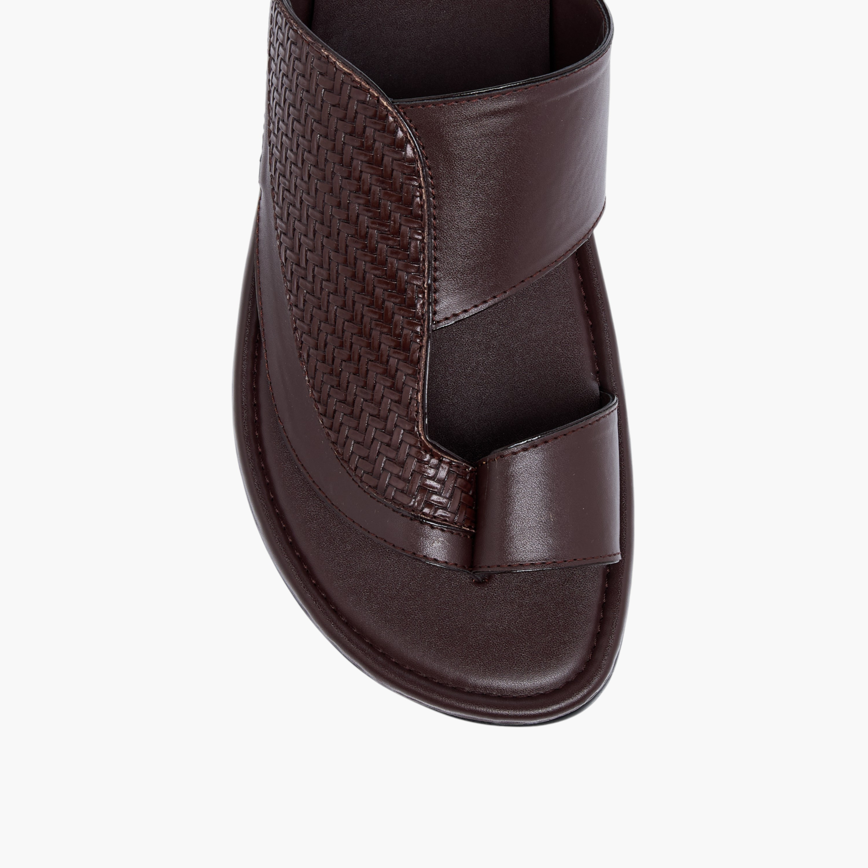 LBL by Shoexpress Textured Slip-on Arabic Sandals-men-shoes-sandals-image-7