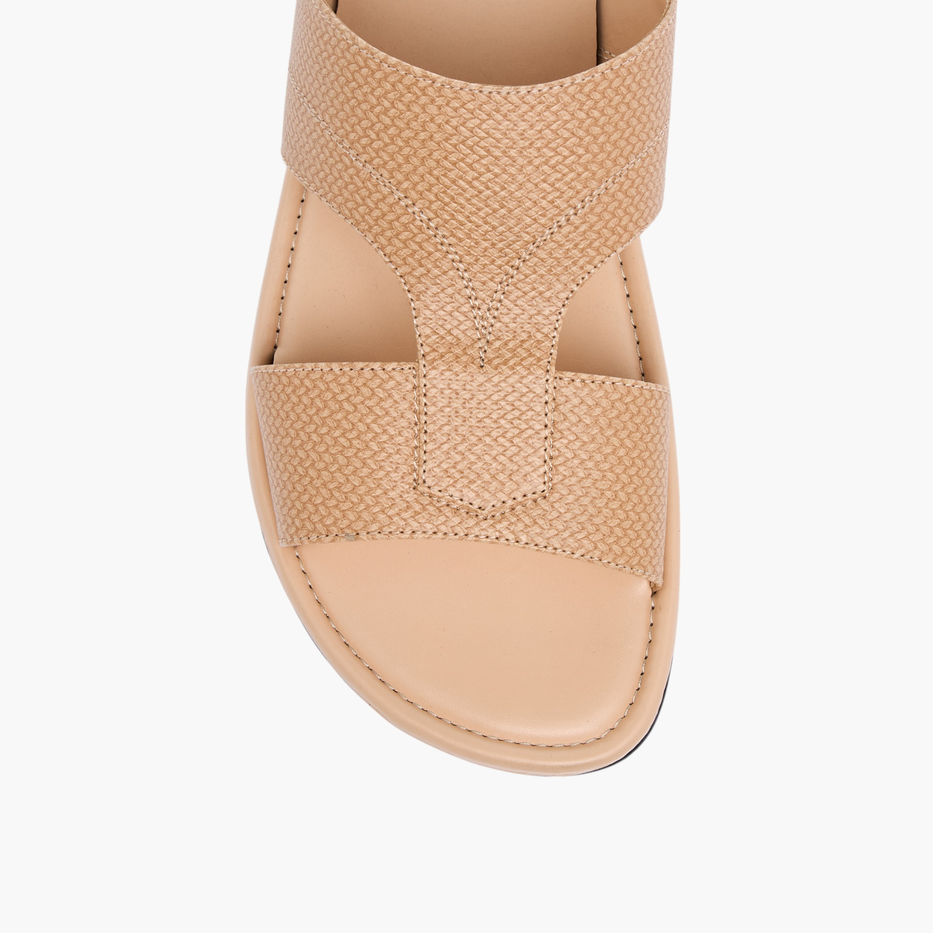 LBL by Shoexpress Textured Slip-On Arabic Sandals-men-shoes-sandals-image-3