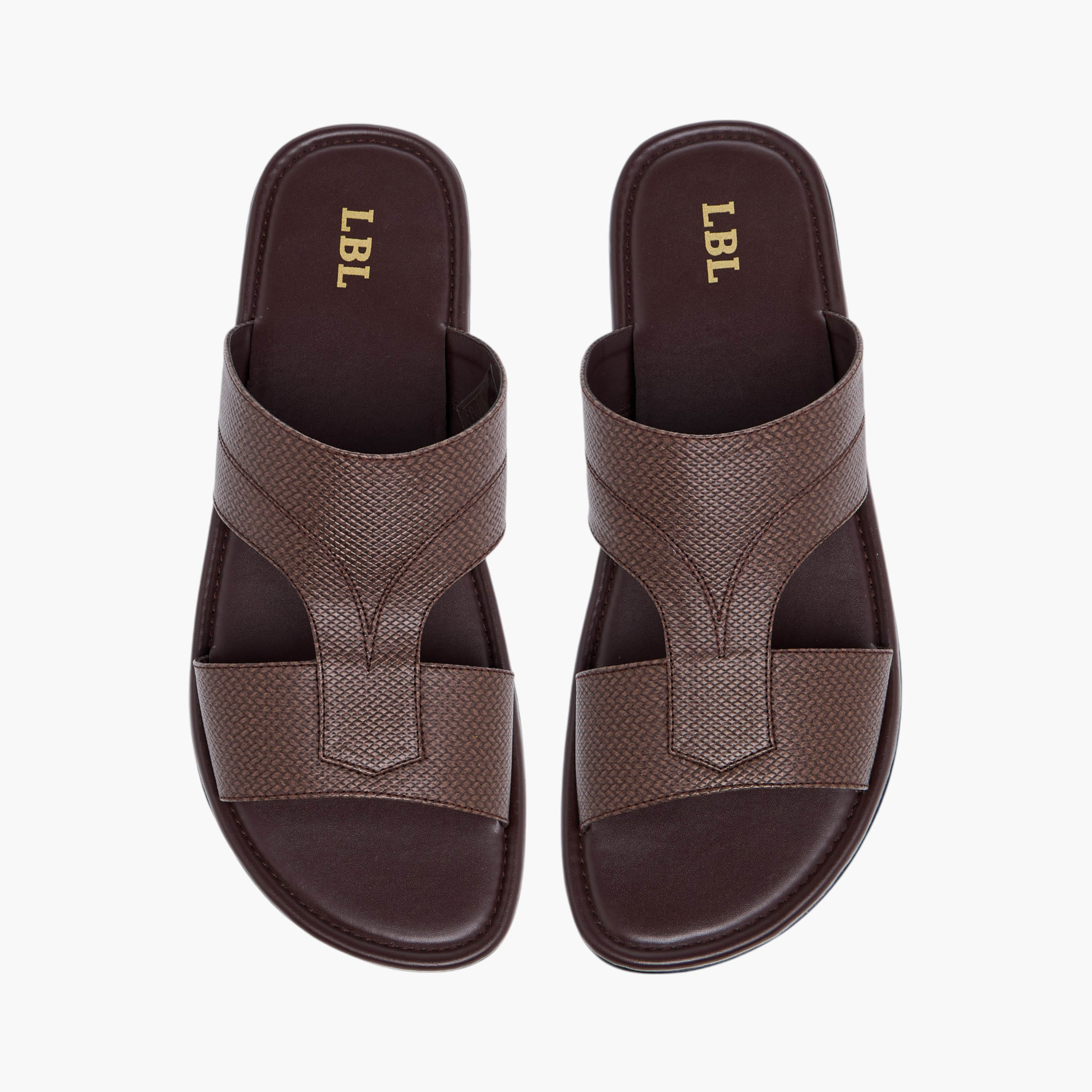 LBL by Shoexpress Textured Slip-On Arabic Sandals-men-shoes-sandals-image-1