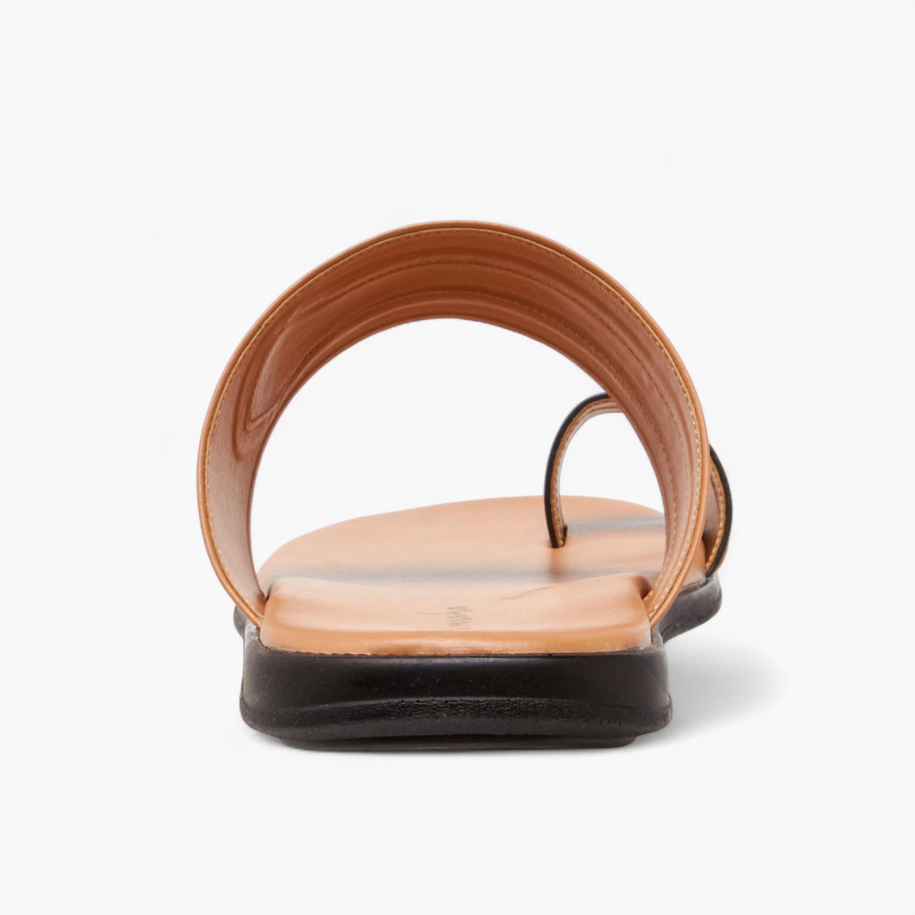 Al Waha Men Colourblock Toe Loop Detail Arabic Sandals-men-shoes-sandals-image-5