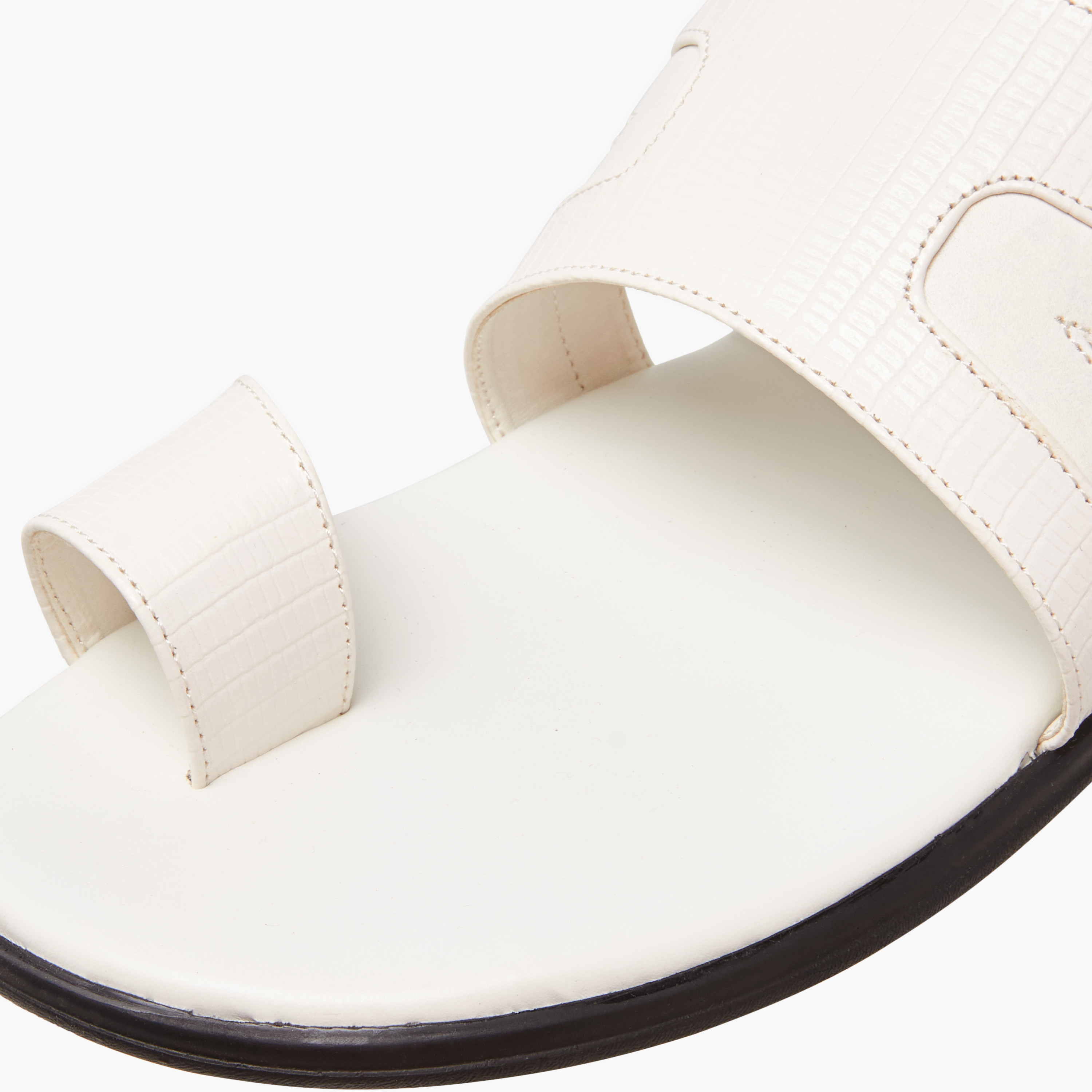 Al Waha Men Toe Loop Detail Arabic Sandals-men-shoes-sandals-image-4