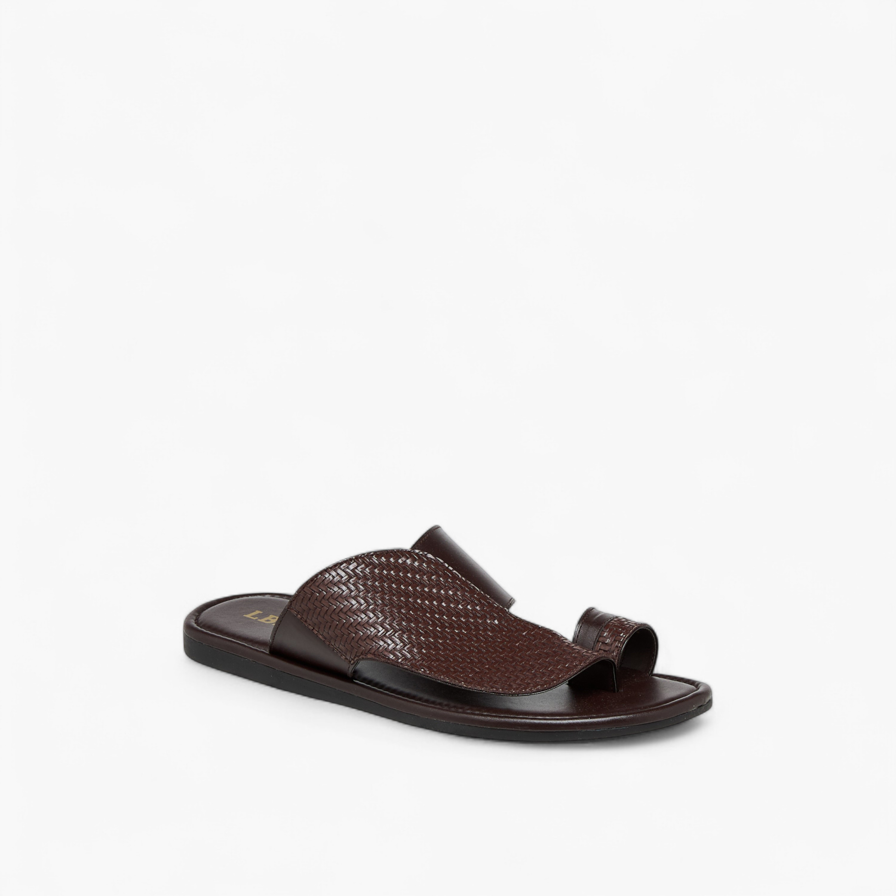 LBL by Shoexpress Textured Arabic Sandals-men-shoes-sandals-image-2