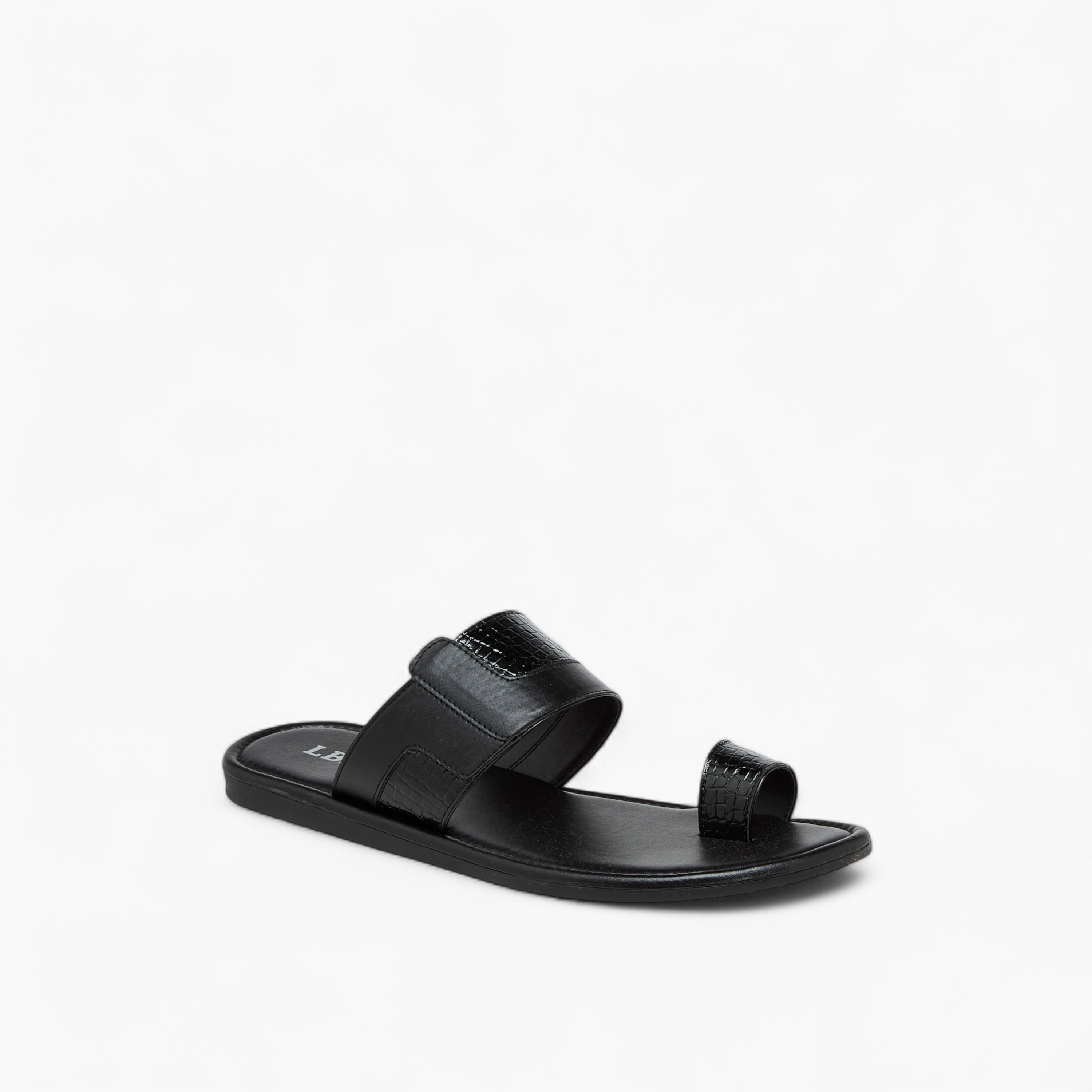 LBL by Shoexpress Panelled Arabic Sandals-men-shoes-sandals-image-2
