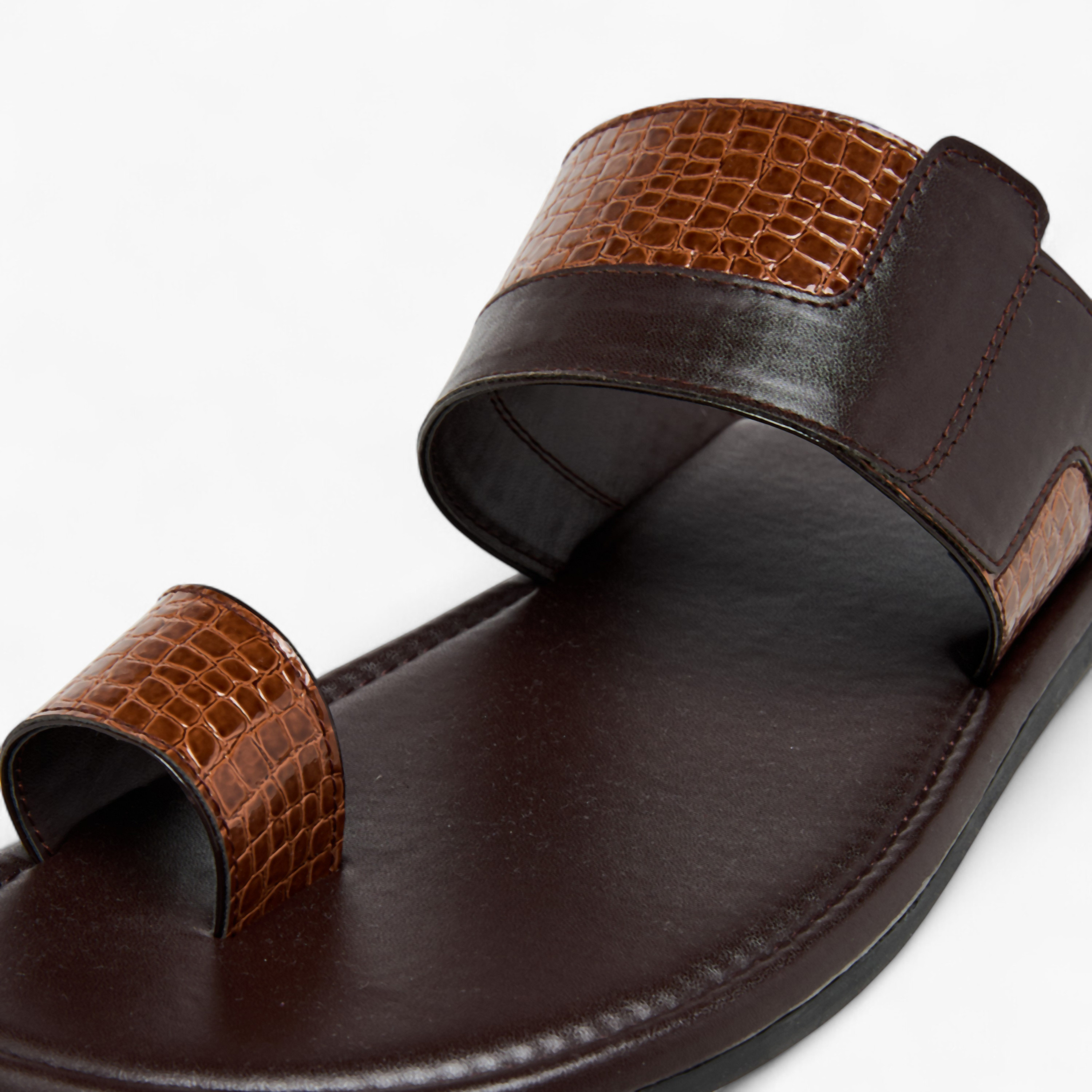 LBL by Shoexpress Panelled Arabic Sandals-men-shoes-sandals-image-4