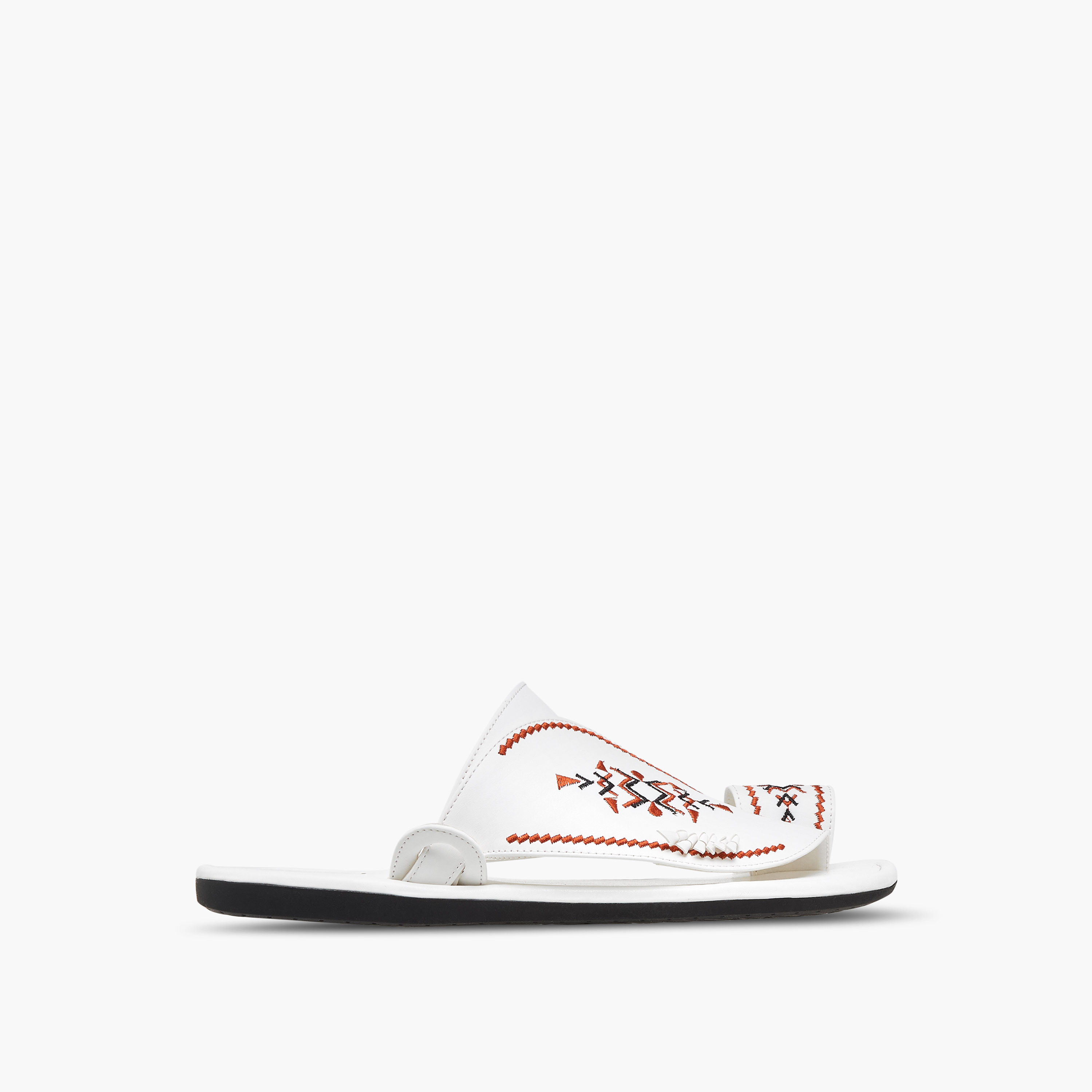 Al Waha Embroidered Slip-On Arabic Sandals-men-shoes-sandals-image-3