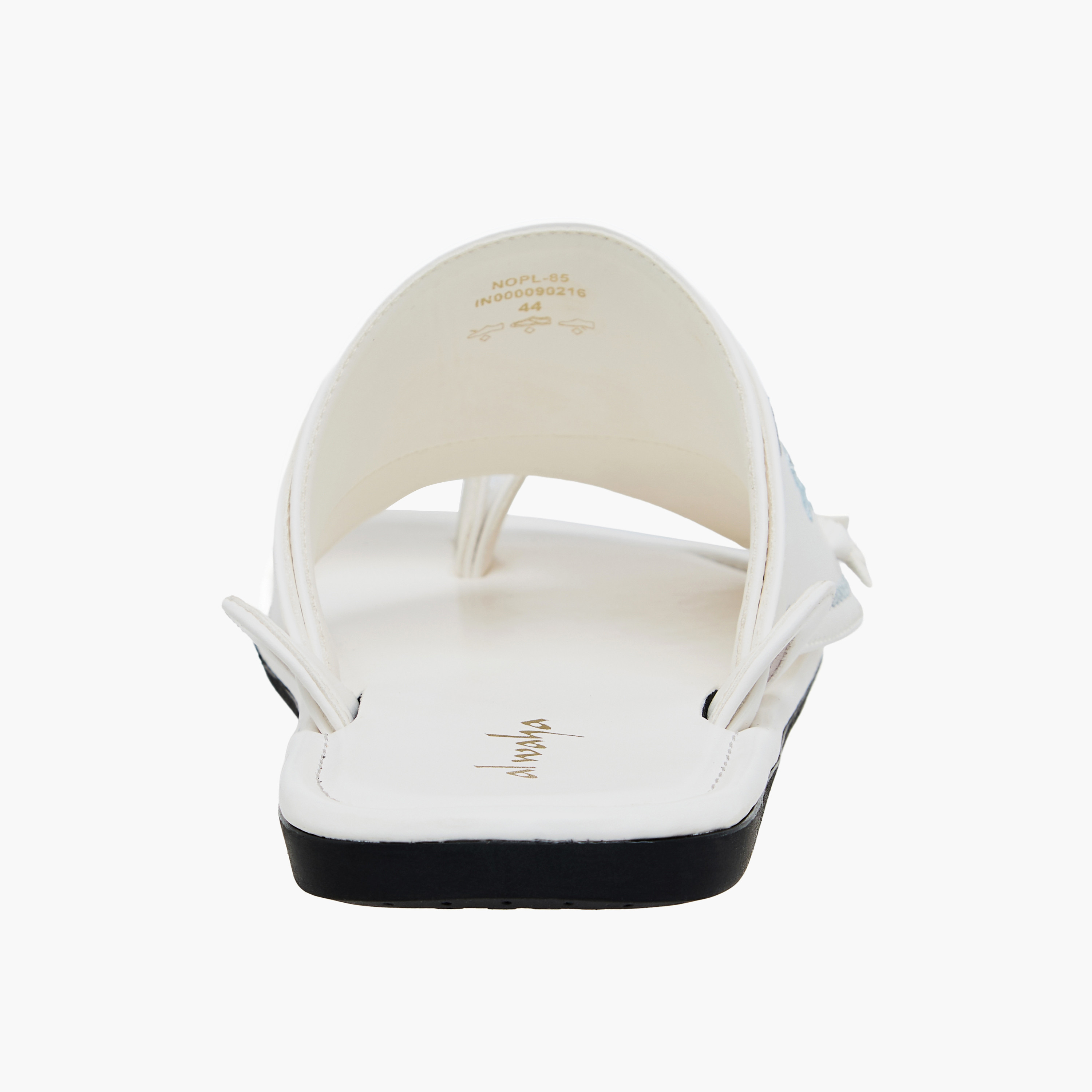 Al Waha Men Embroidered Arabic Sandals-men-shoes-sandals-image-5